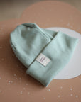 RIB BEANIE PETIT AMOUR SAGE
