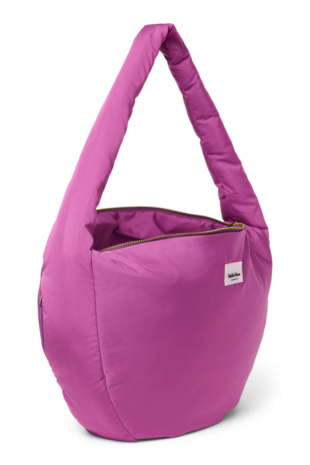 PUFFY CROSSBODY BAG PURPLE/PINK