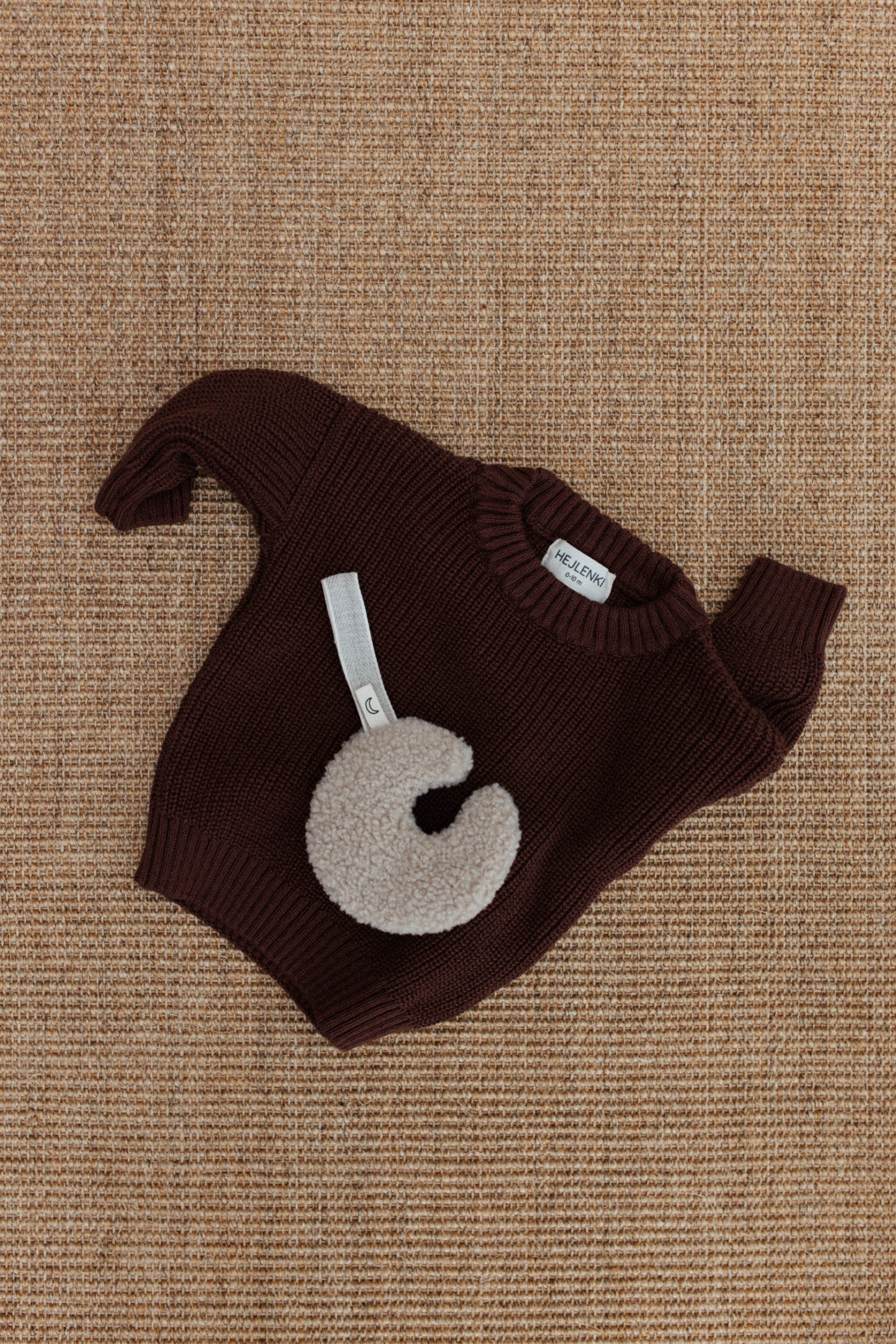 CHUNKY KNIT PULLI BAKED BROWNIE