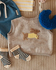 MERINO WOOL VEST DACHSHUND