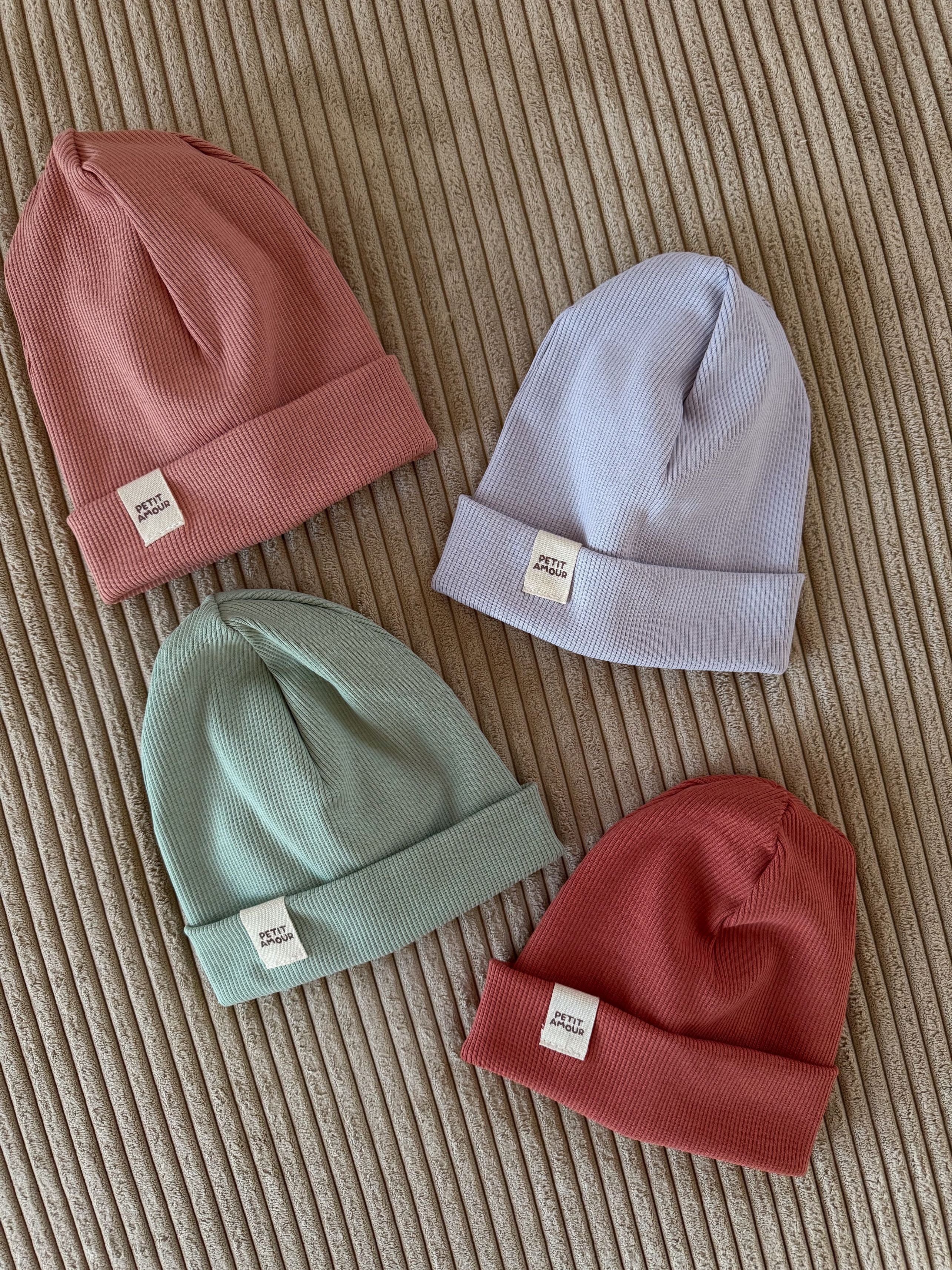 RIB BEANIE PETIT AMOUR (coloroptions)