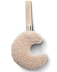 TEDDY PACIFIER CLIP MOON BEIGE