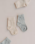 RIB SOCKS 2-PACK