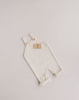 KNIT DUNGAREE ECRU SPRINKLE