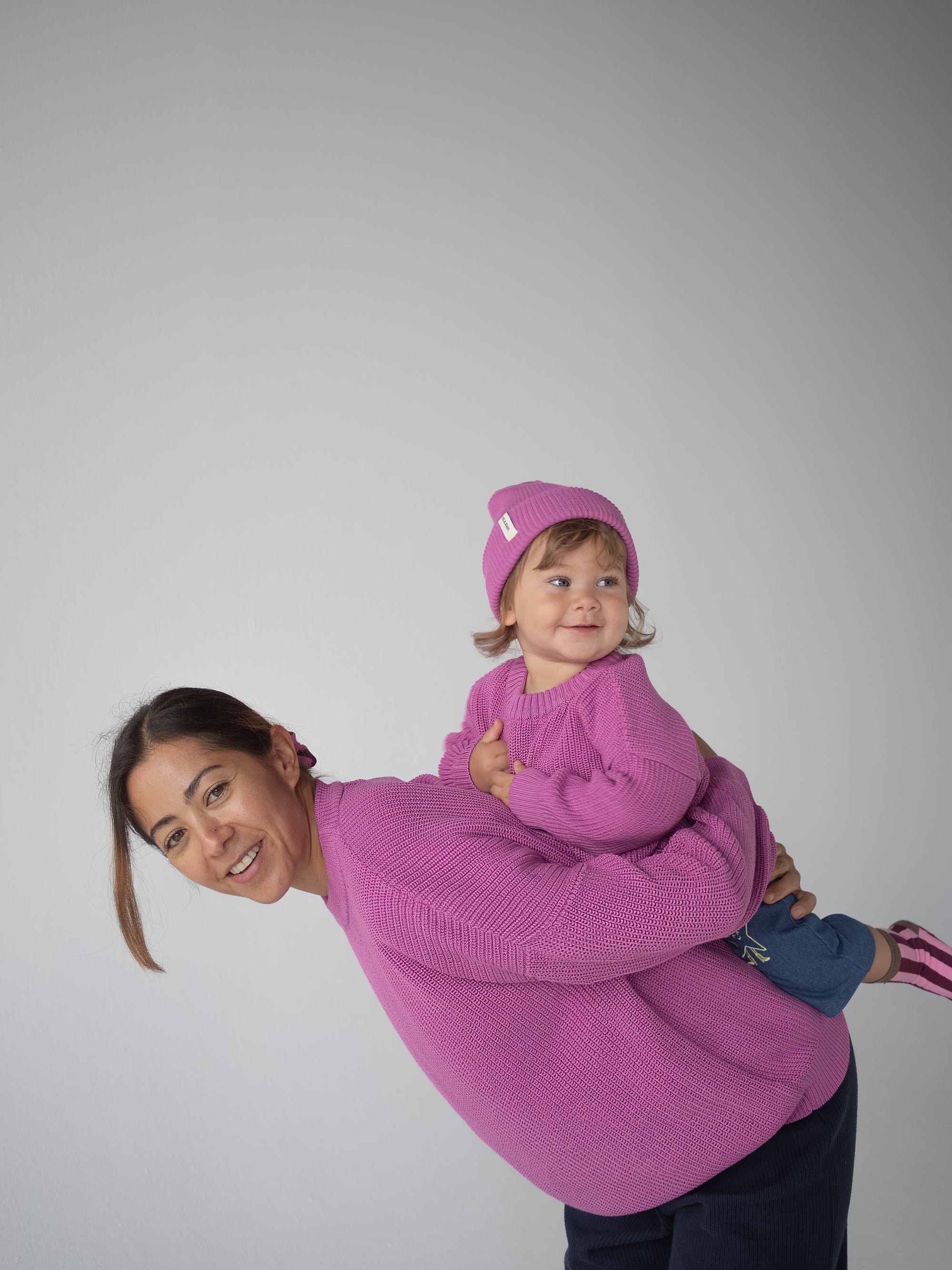 WOMEN KNIT PULLI WINTER BLOOM