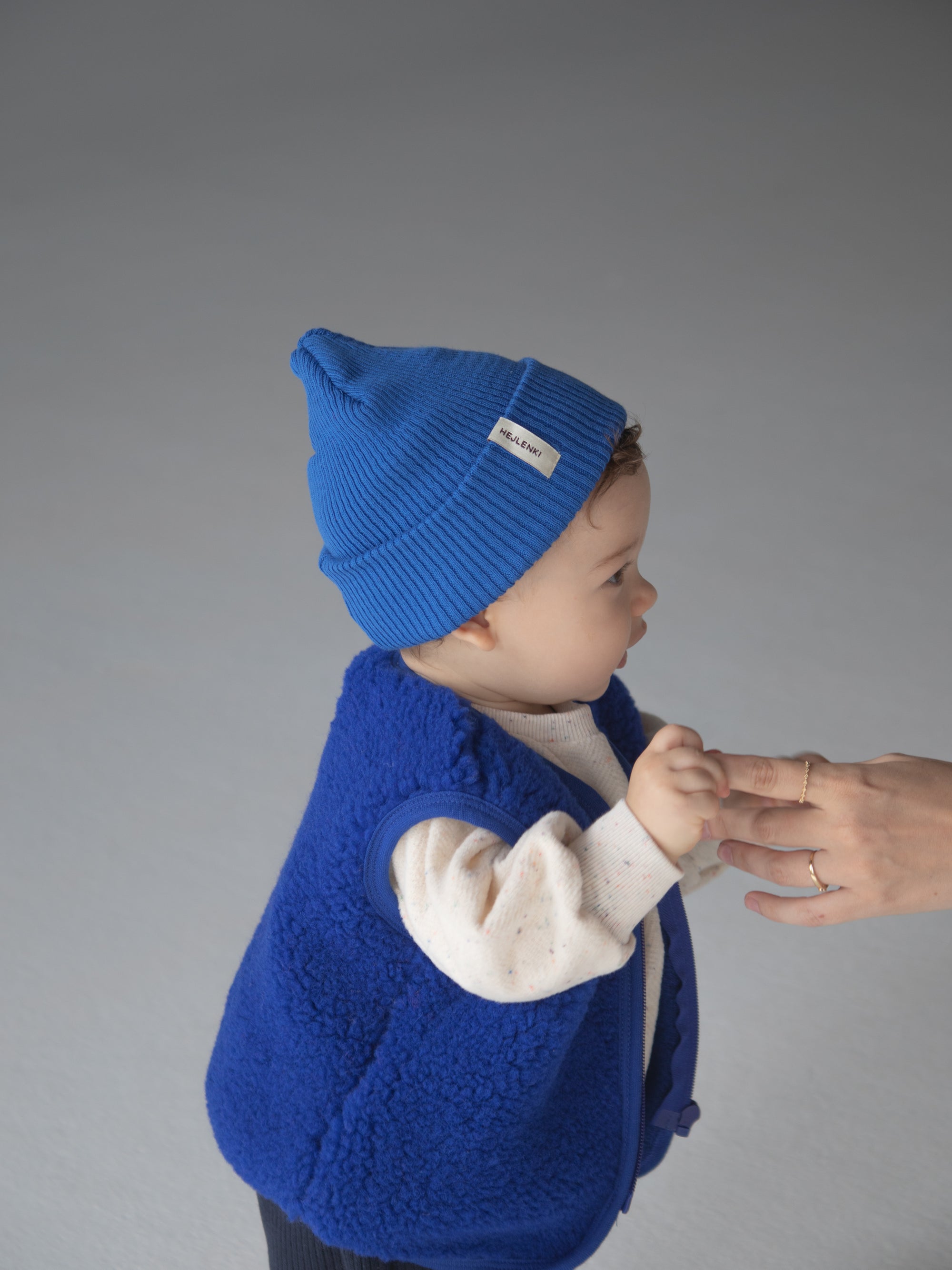 KNIT BEANIE NORDIC BLUE