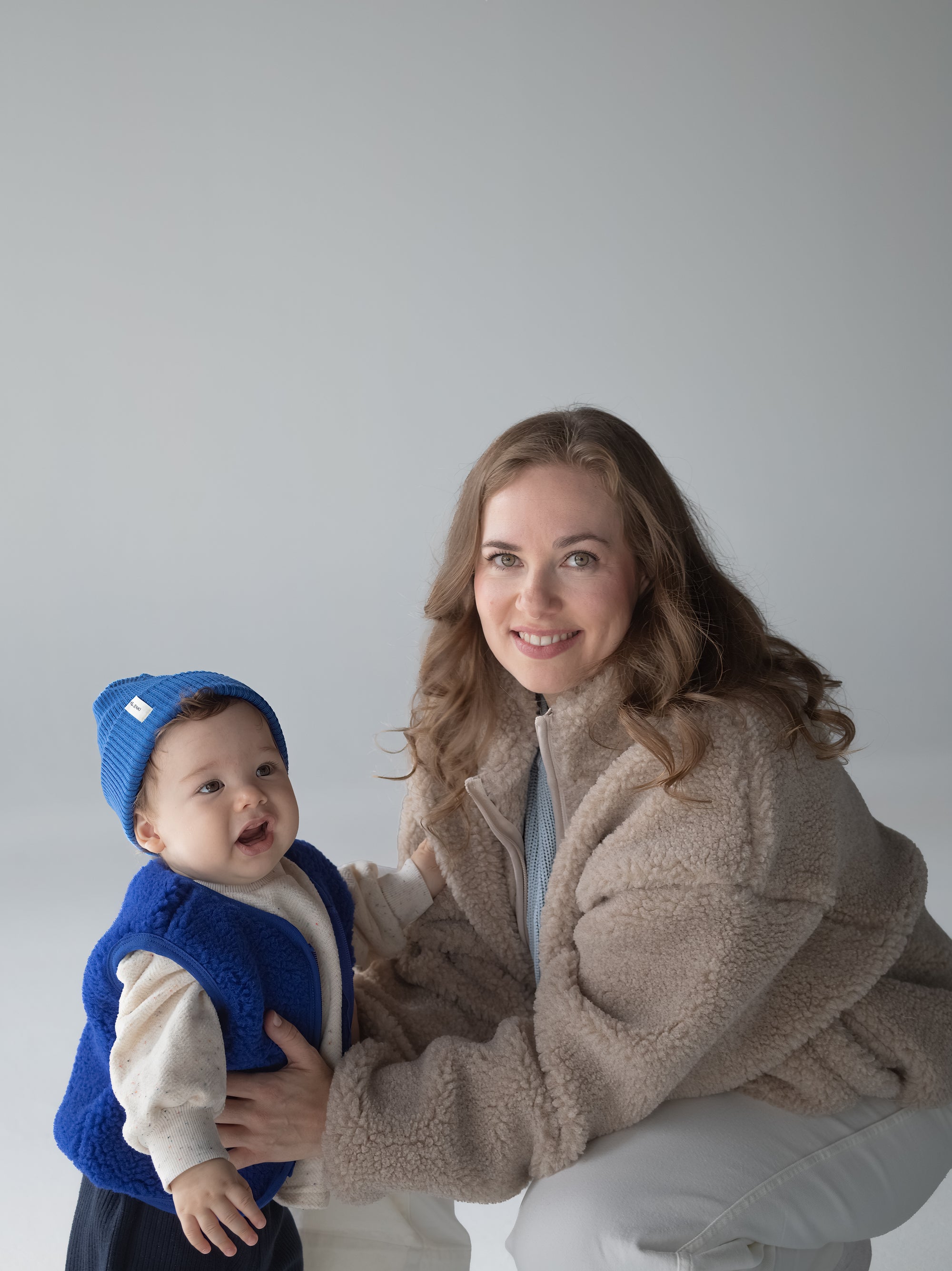 MERINO TEDDY WOMEN JACKET BEIGE
