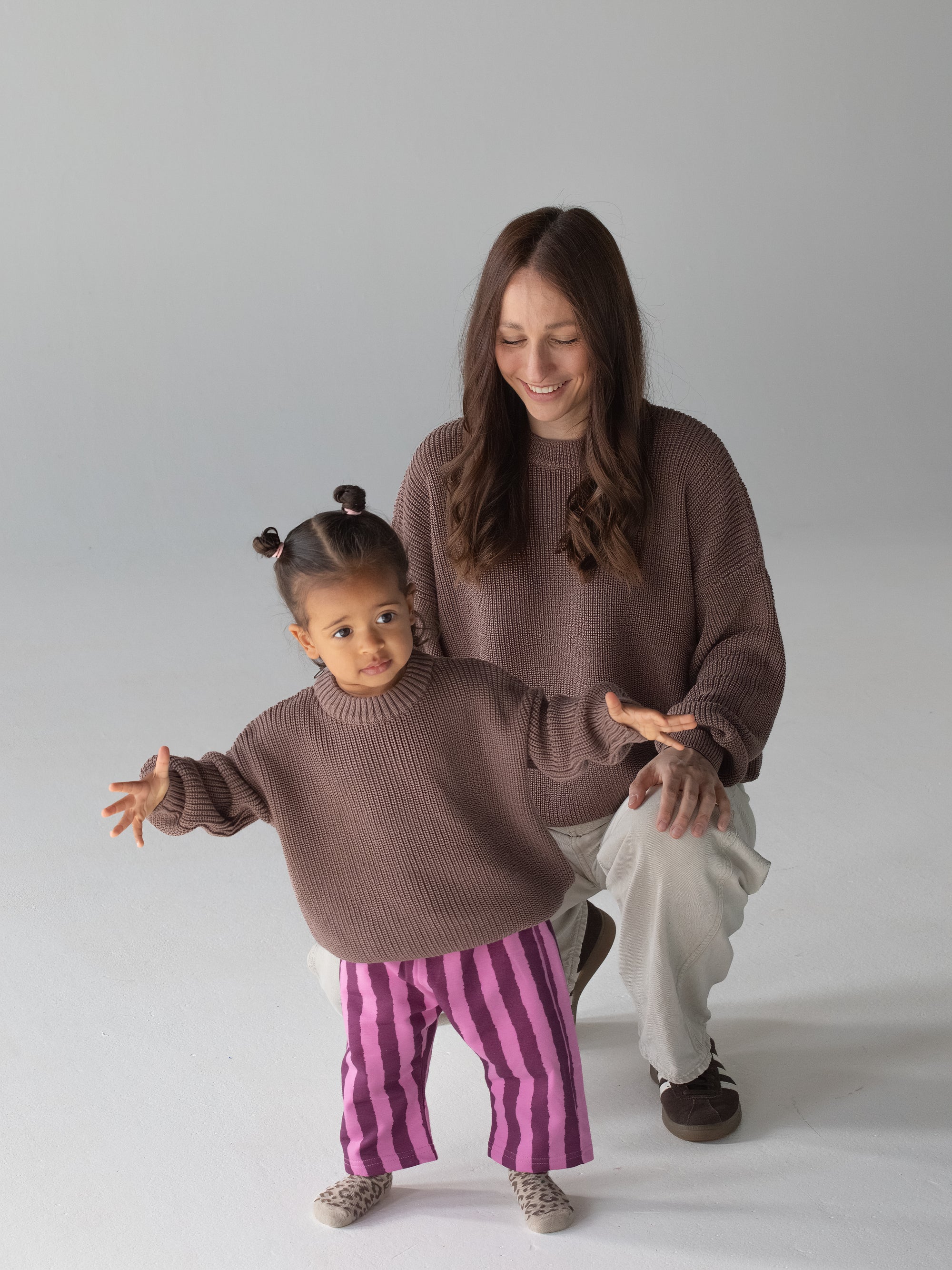 WOMEN KNIT PULLI HOT COCOA