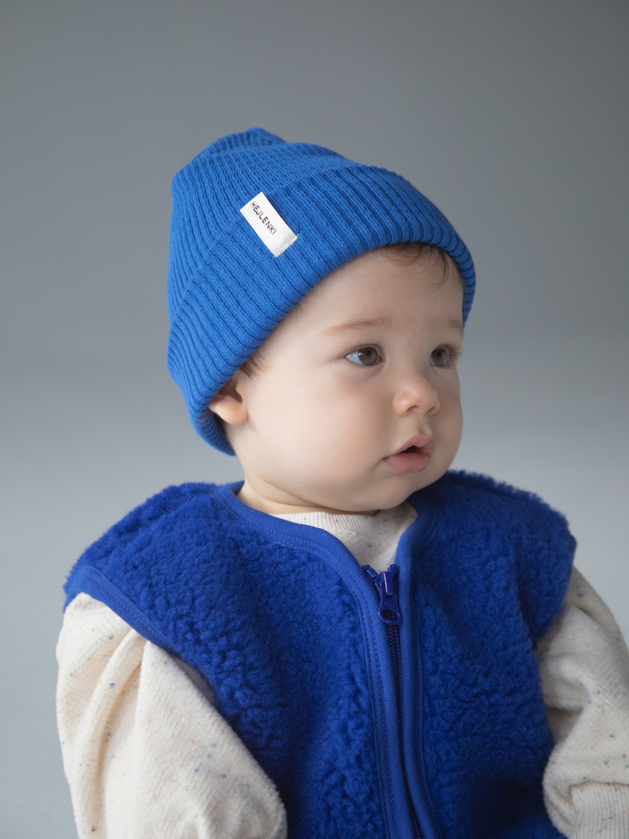 KNIT BEANIE NORDIC BLUE
