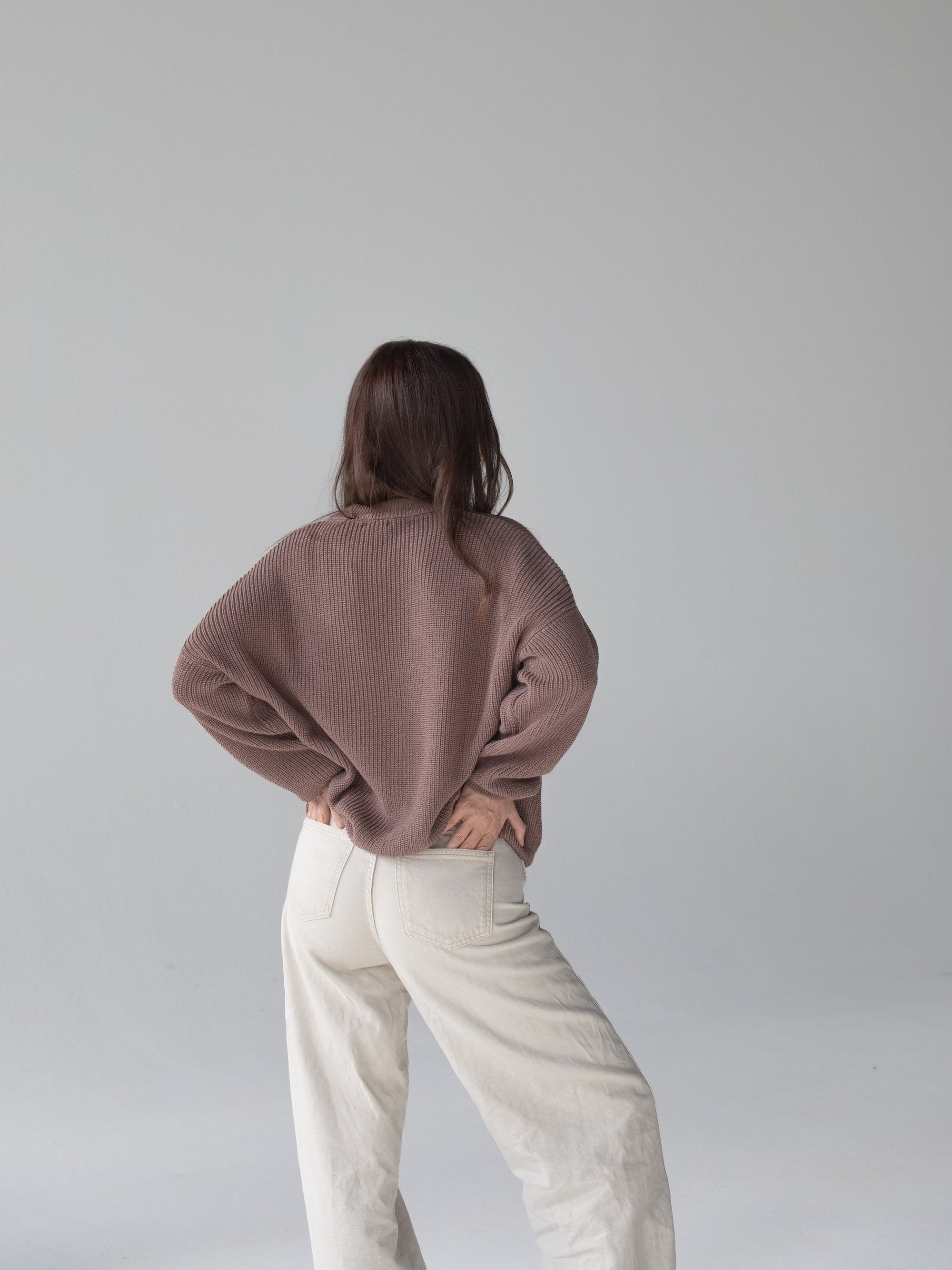 WOMEN KNIT PULLI HOT COCOA