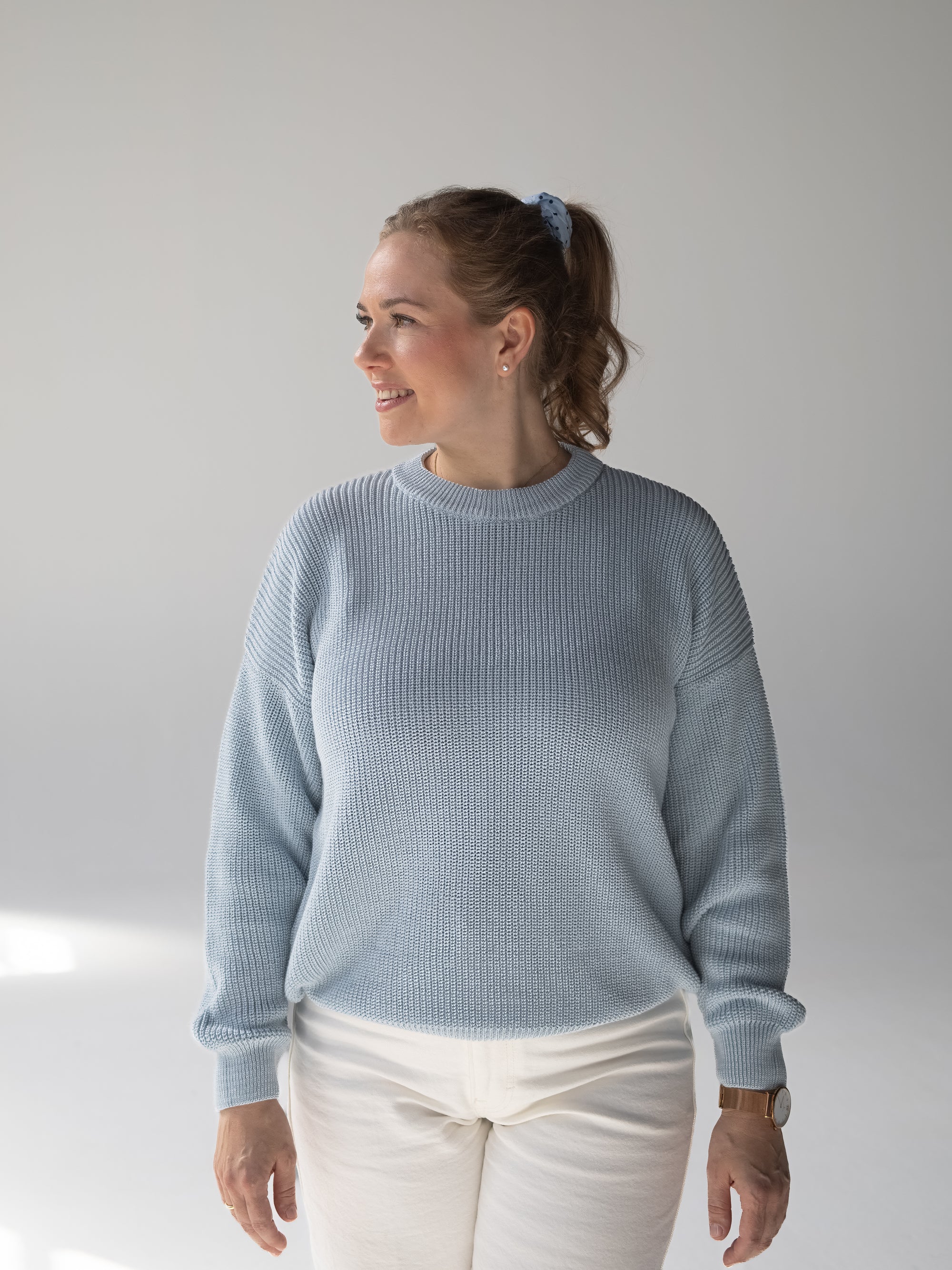 WOMEN KNIT PULLI ICE MELT