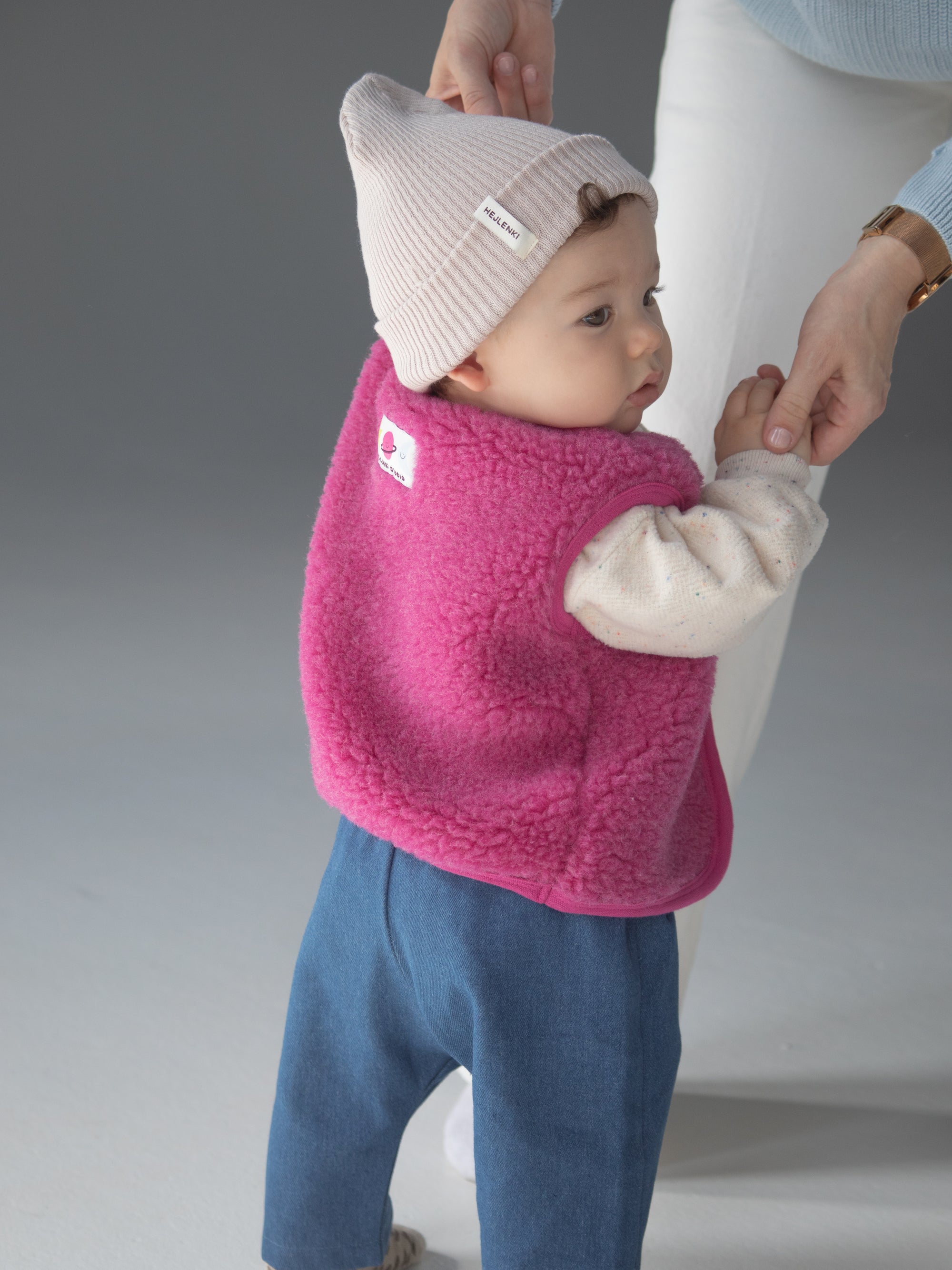 KNIT BEANIE SILKY TOFU
