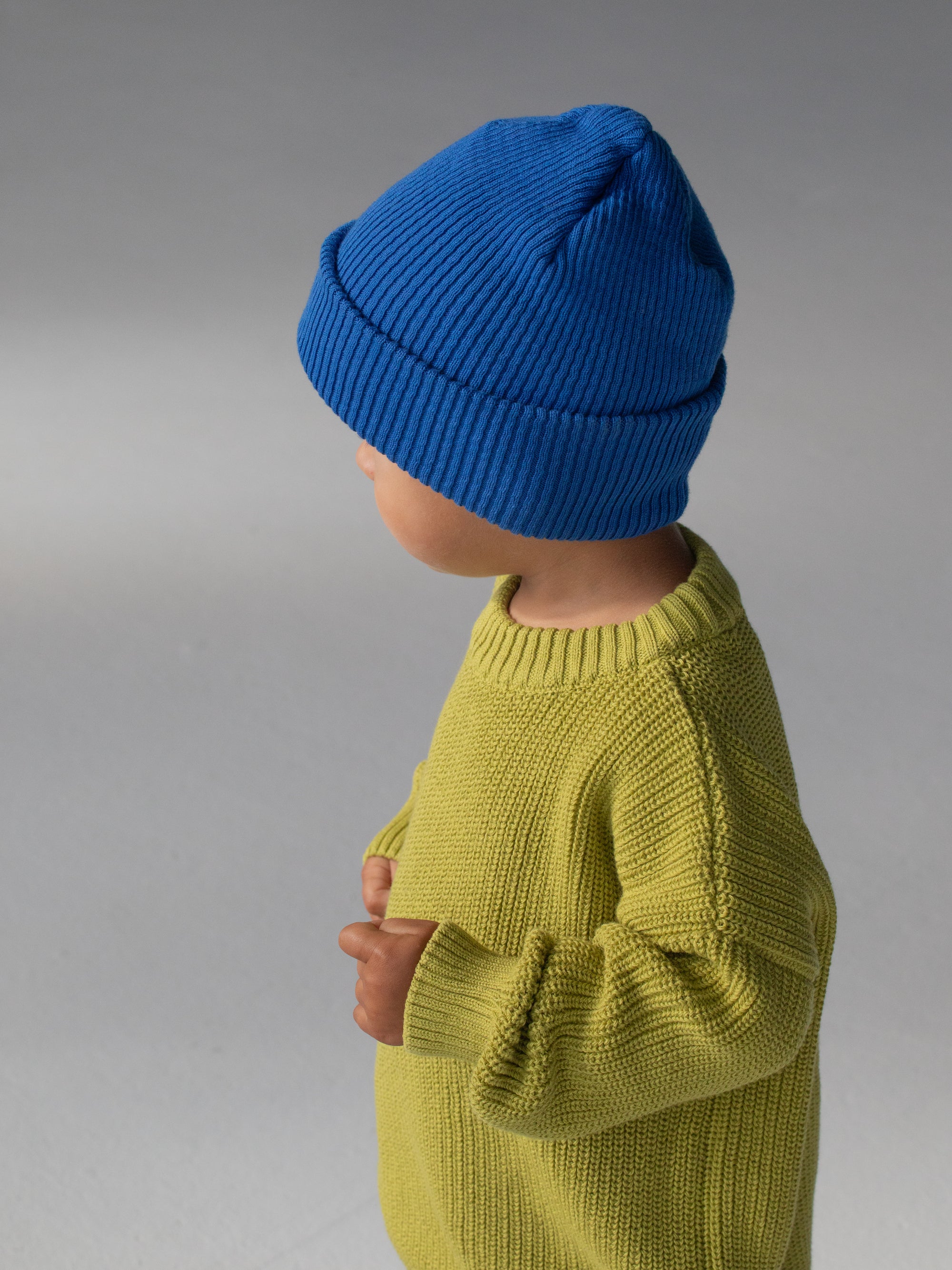KNIT BEANIE NORDIC BLUE