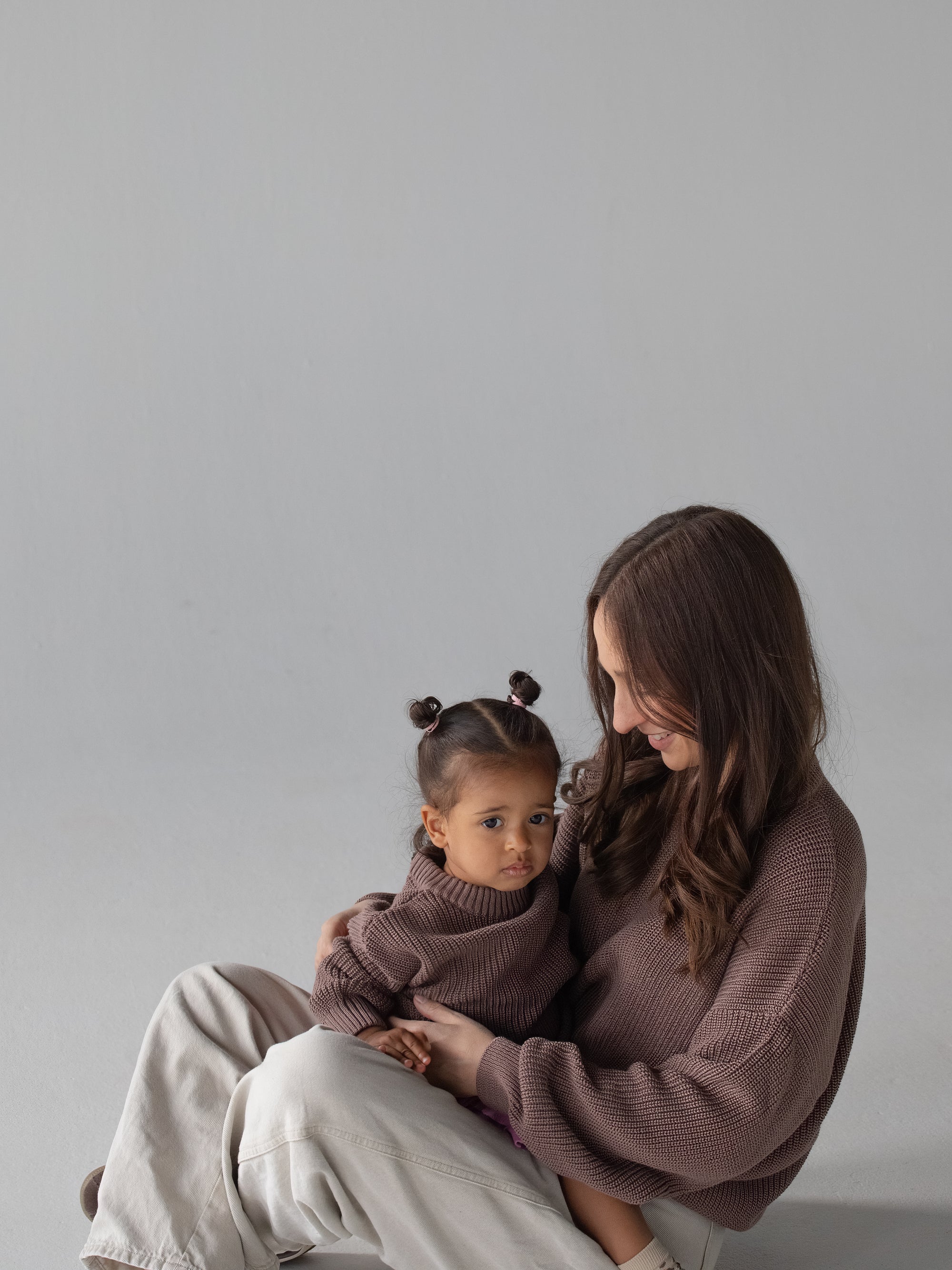 WOMEN KNIT PULLI HOT COCOA