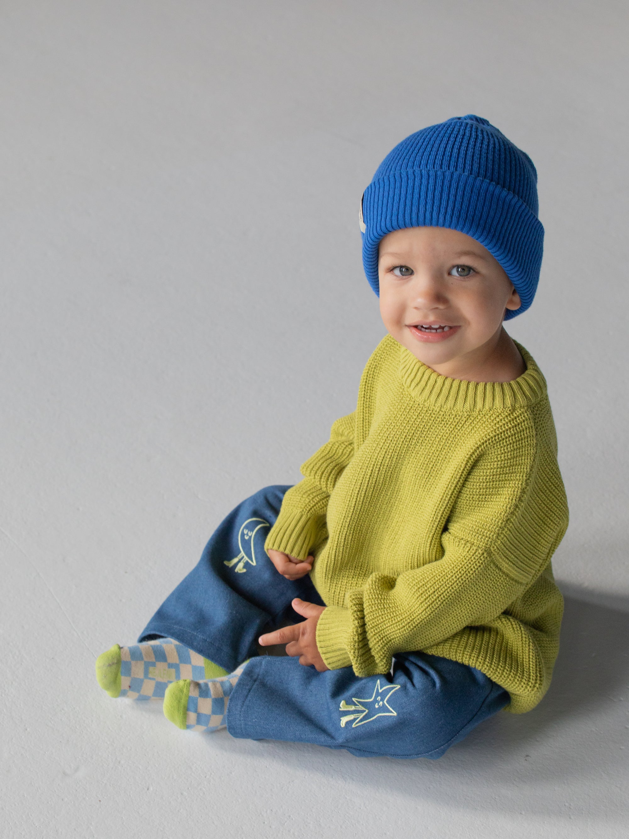 CHUNKY KNIT PULLI HERB BUTTER