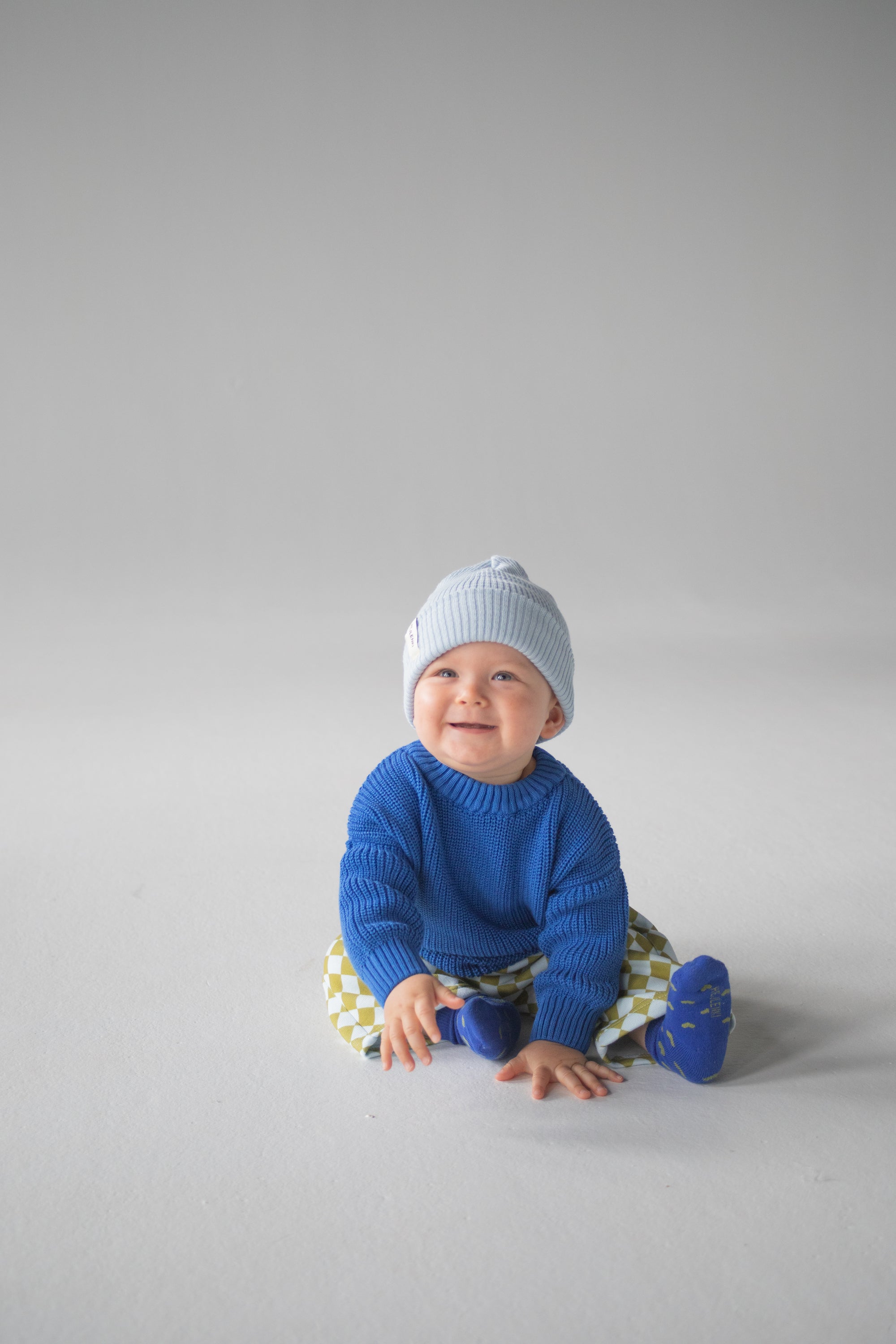 CHUNKY KNIT PULLI NORDIC BLUE