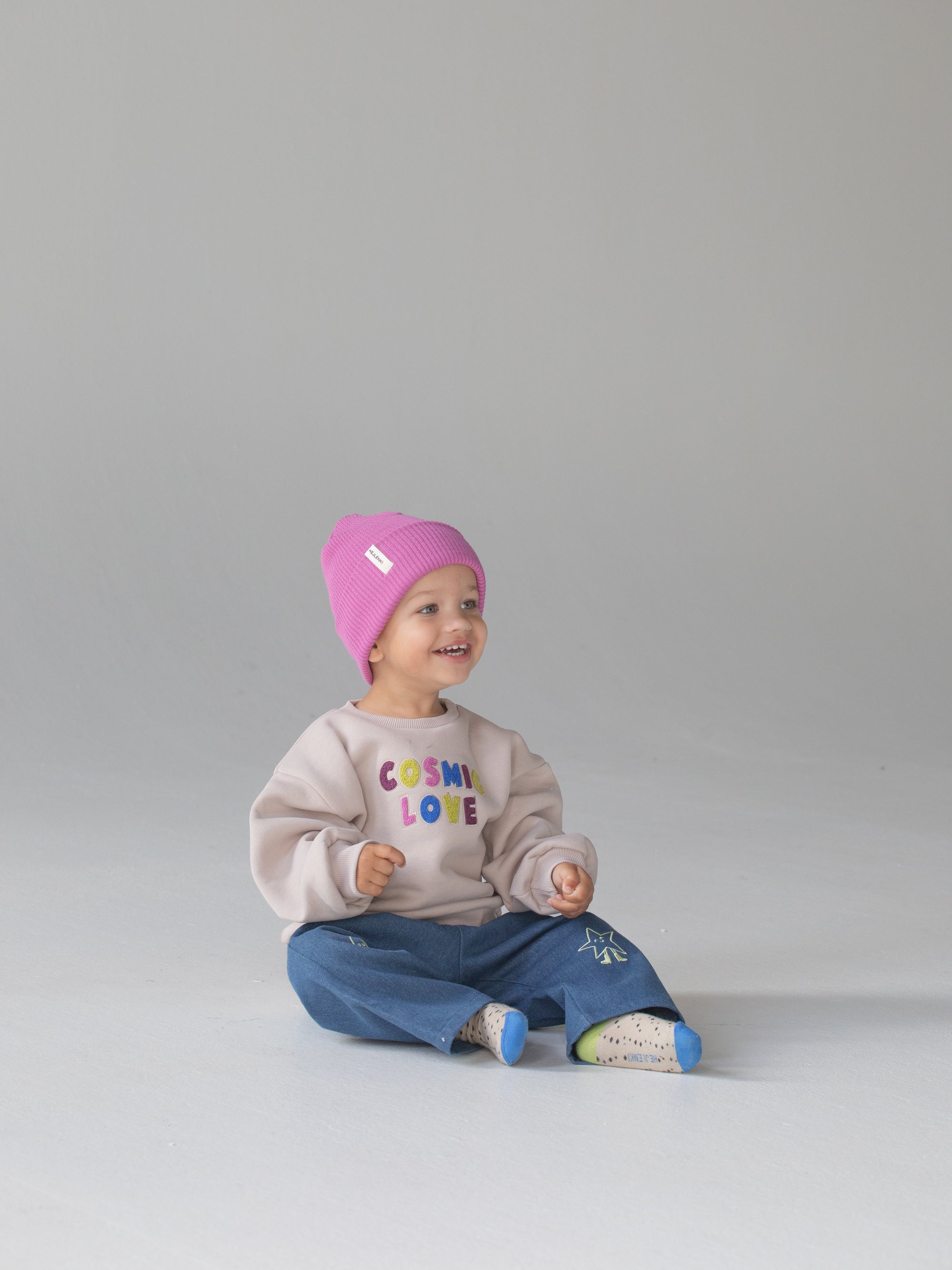 KNIT BEANIE WINTER BLOOM