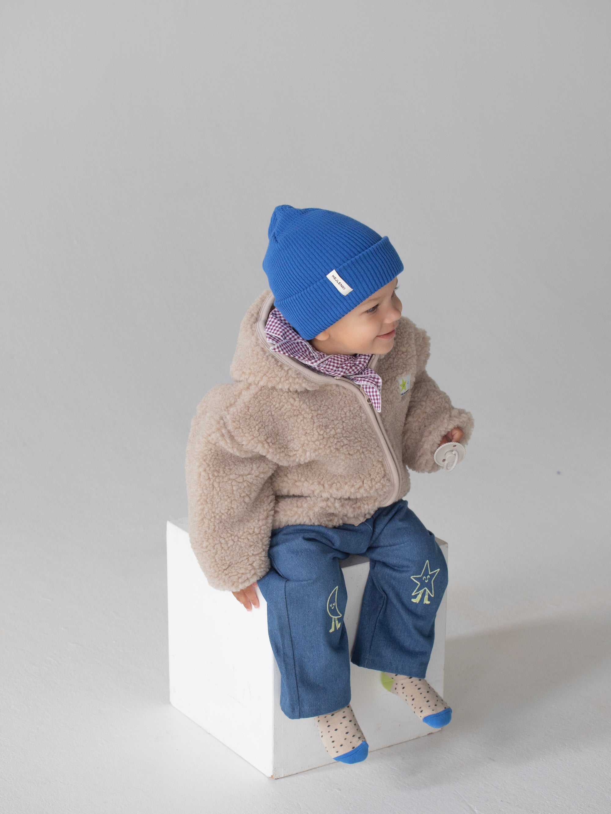 KNIT BEANIE NORDIC BLUE