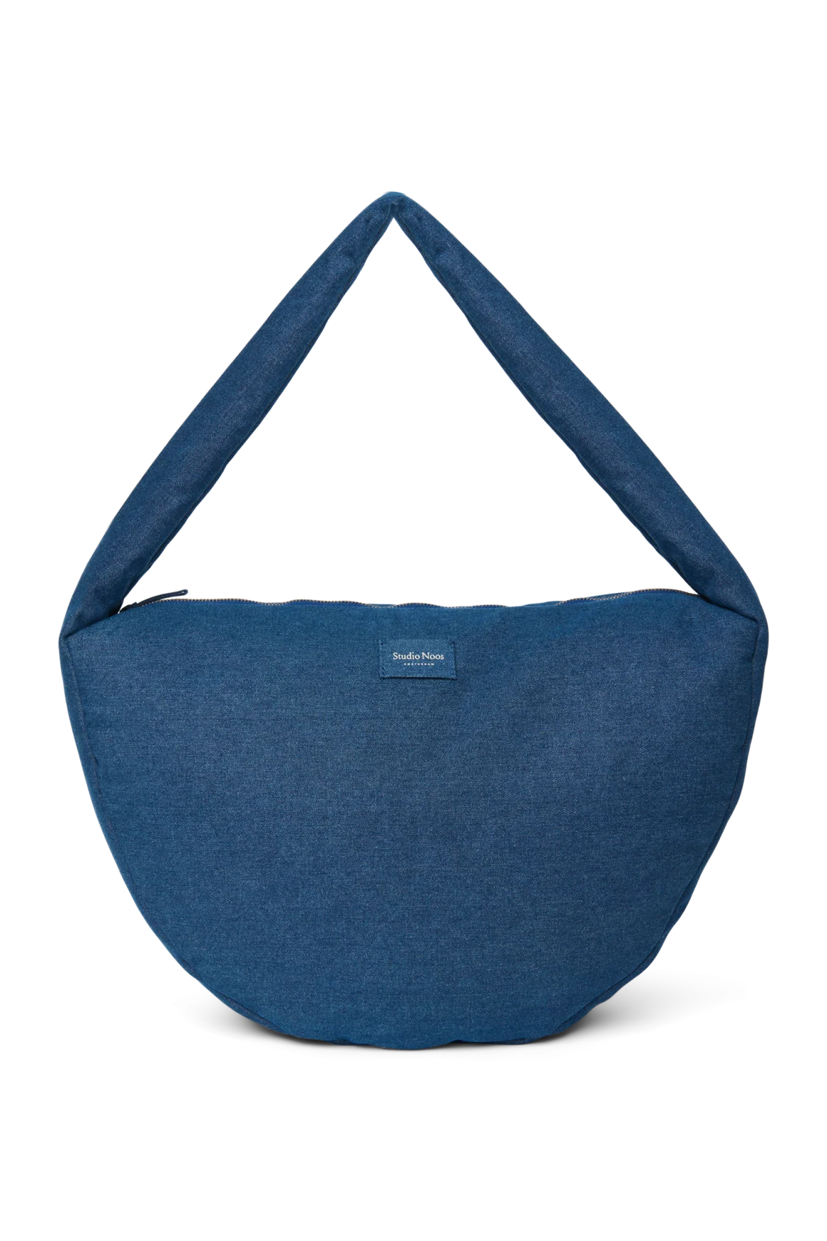 DARK BLUE DENIM CROSS BODY MOM BAG