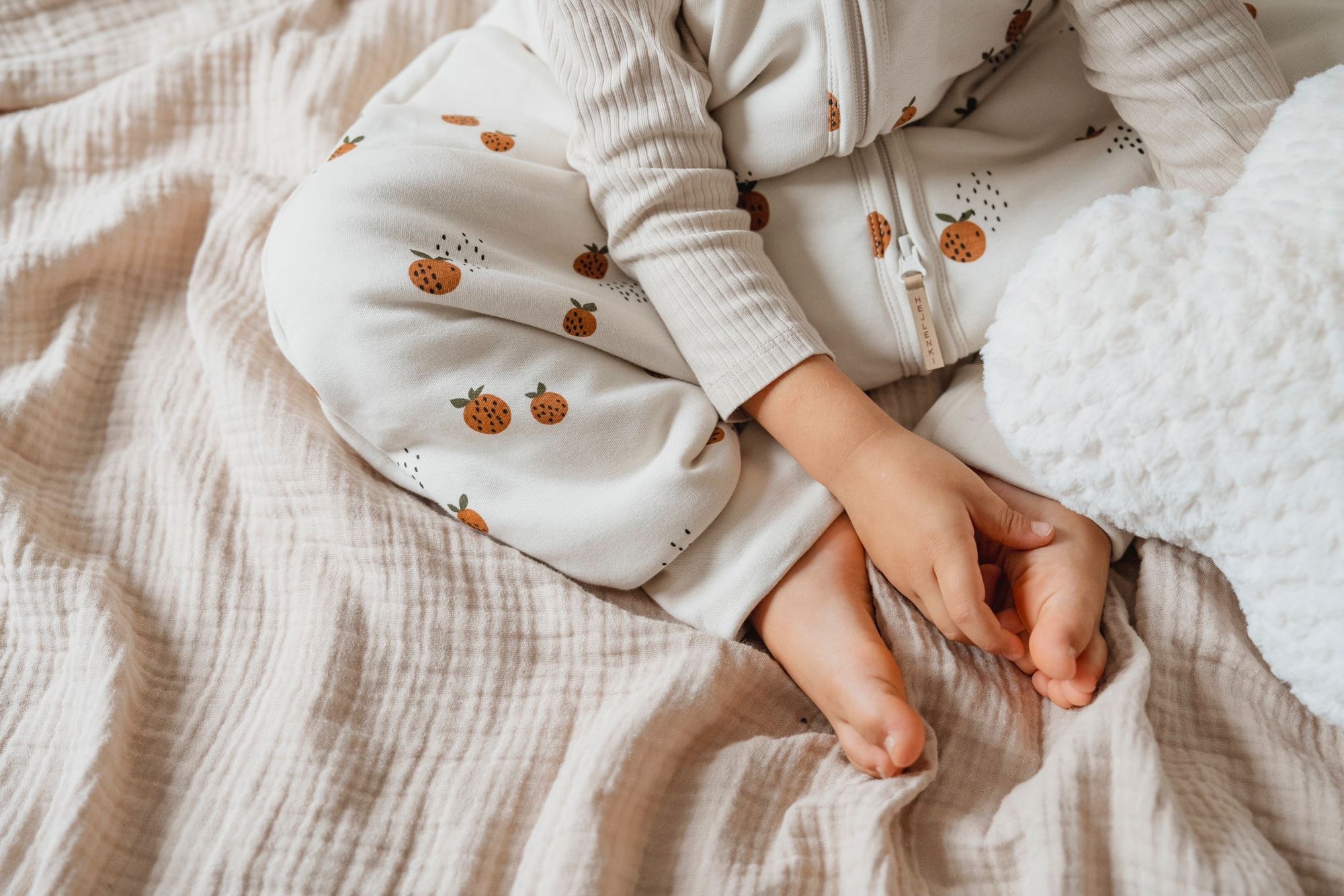 ALL-SEASON SLEEPING BAG WITH FEET CLEMENTINE