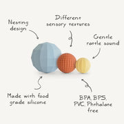 NESTING SPHERES SENSORY TOY
