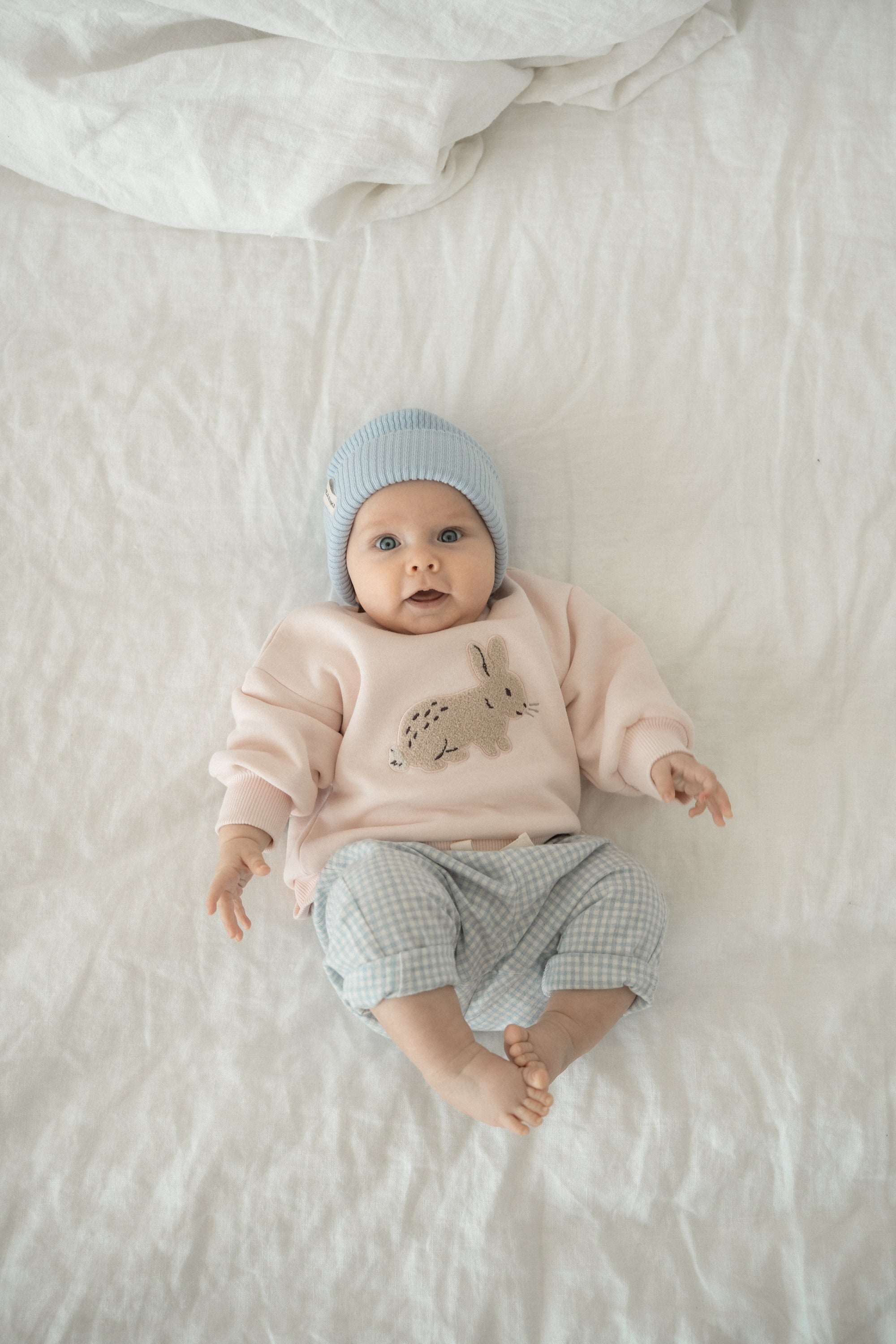 PETIT LAPIN SWEATER SUGARPINK
