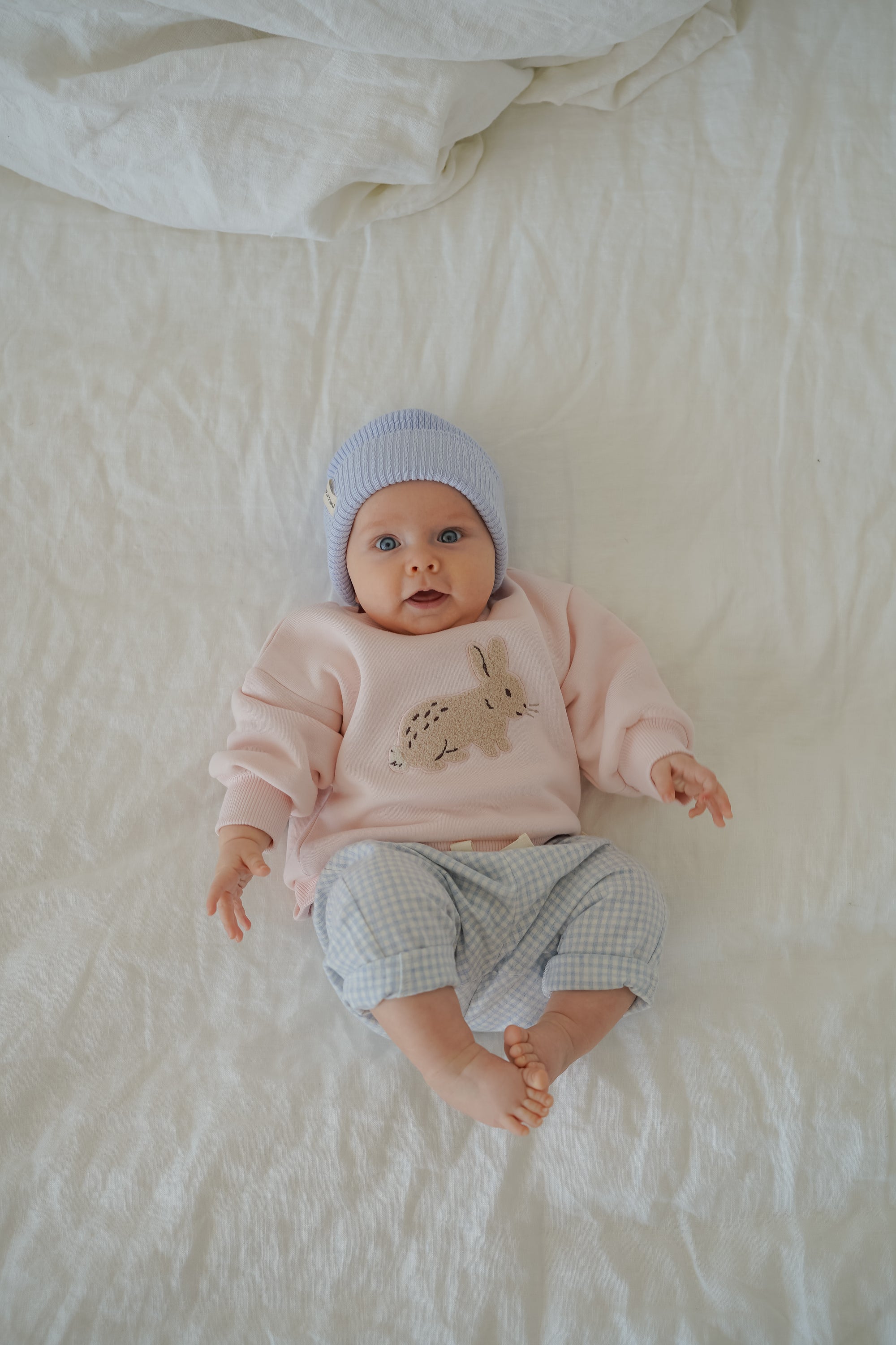 PETIT LAPIN SWEATER SUGARPINK