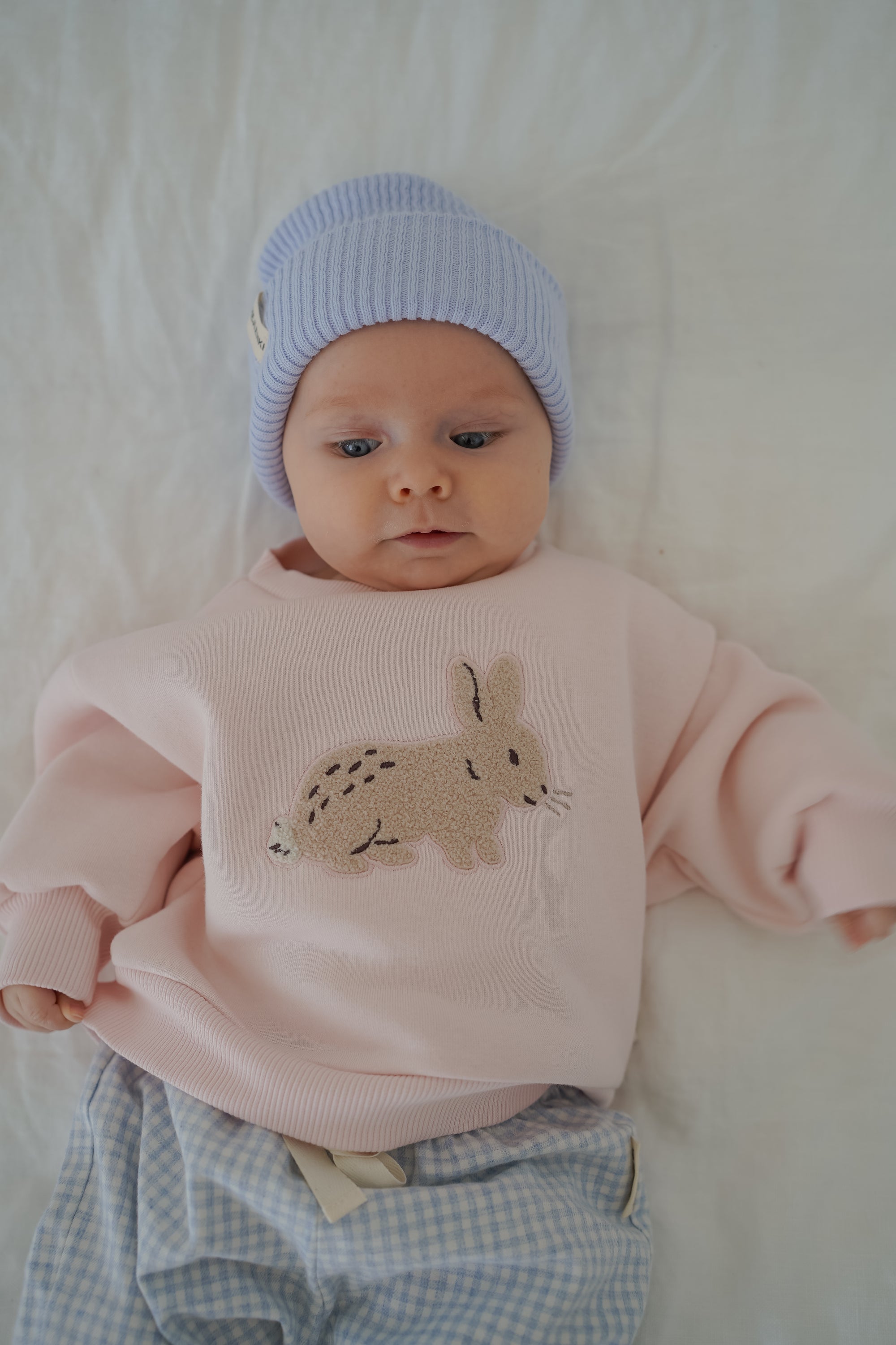 PETIT LAPIN SWEATER SUGARPINK