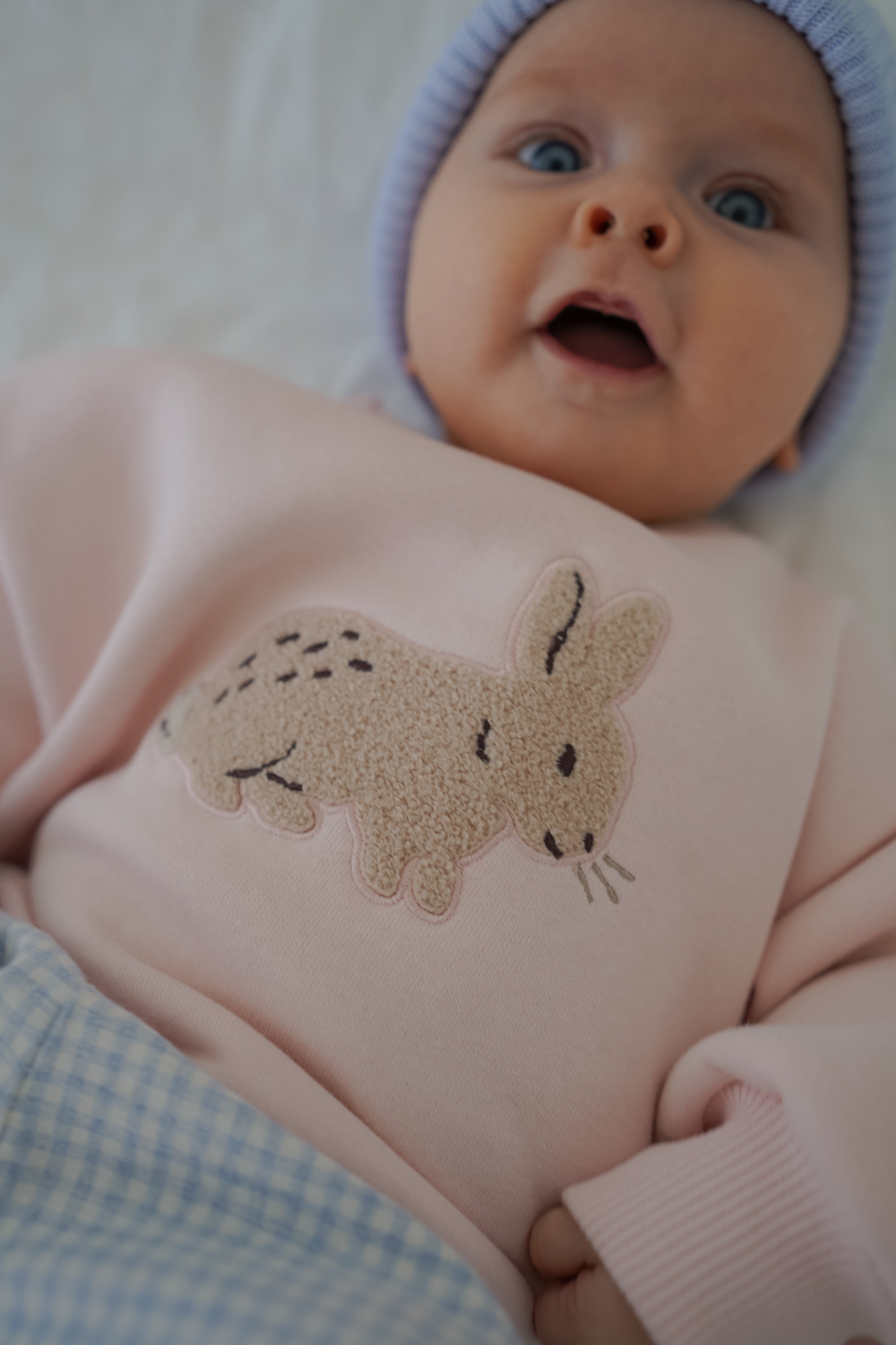 PETIT LAPIN SWEATER SUGARPINK