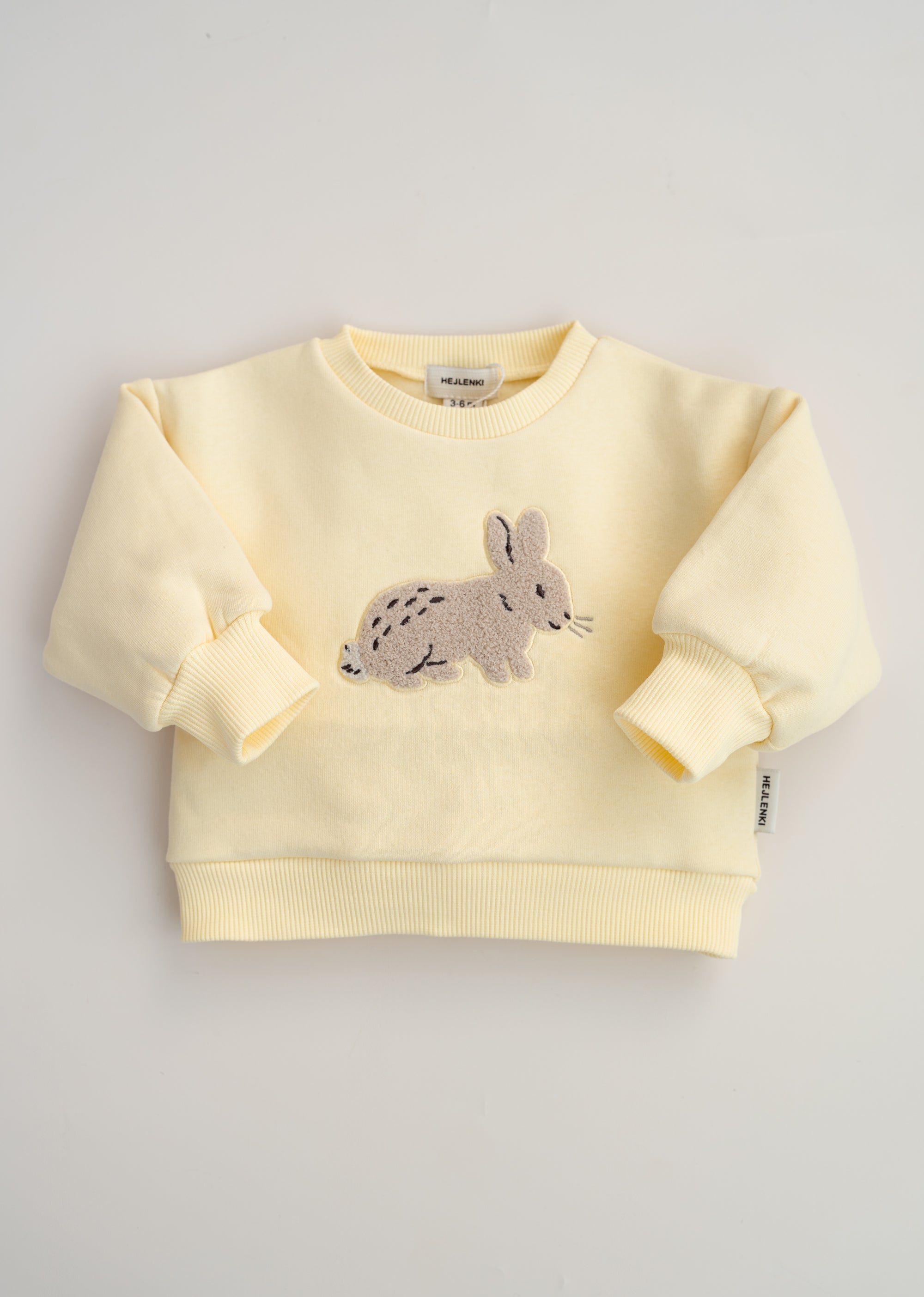 PETIT LAPIN SWEATER PEAR SORBET