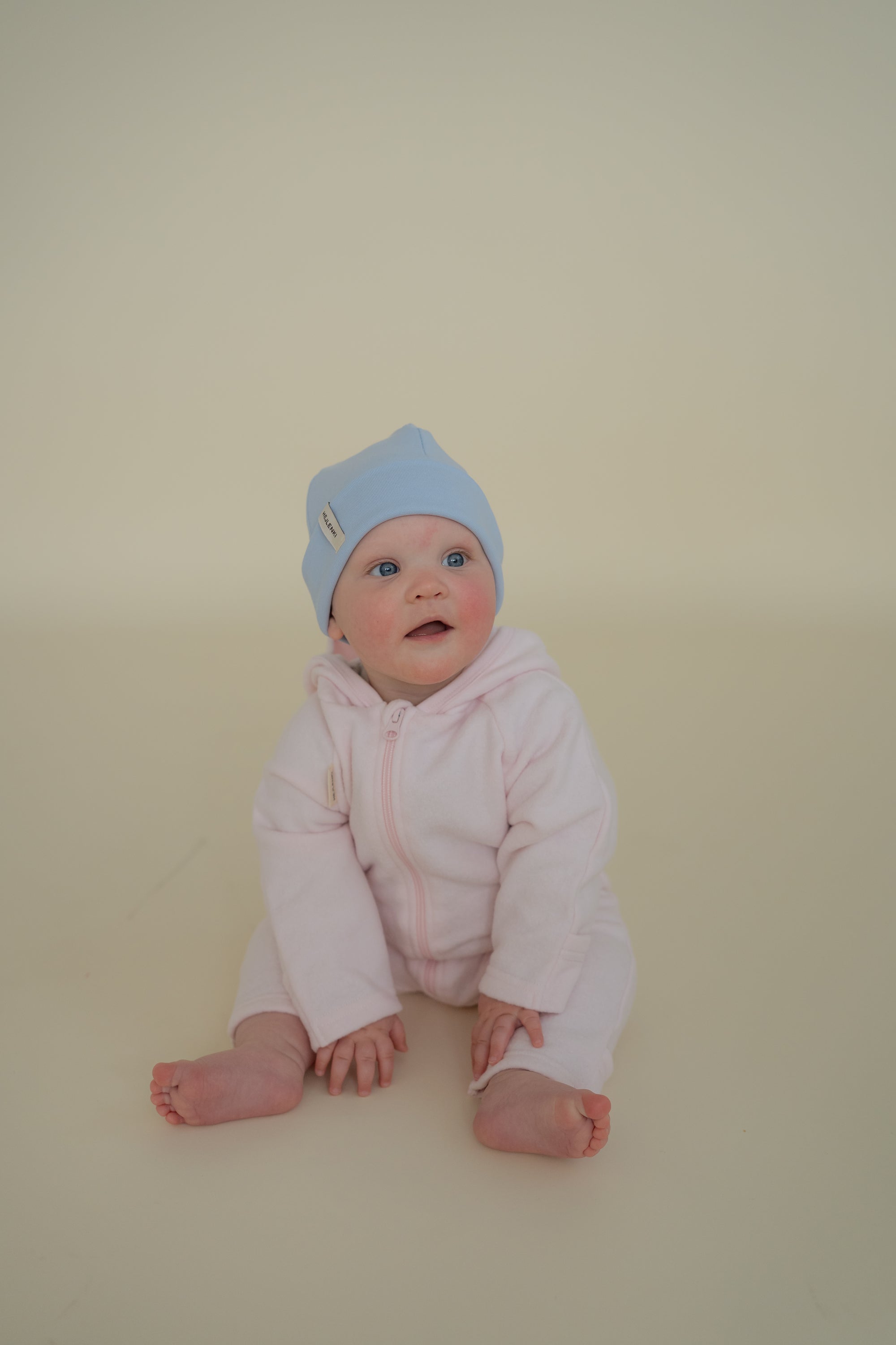 SOFT FLEECE OVERALL MARSHMALLOW BLUSH