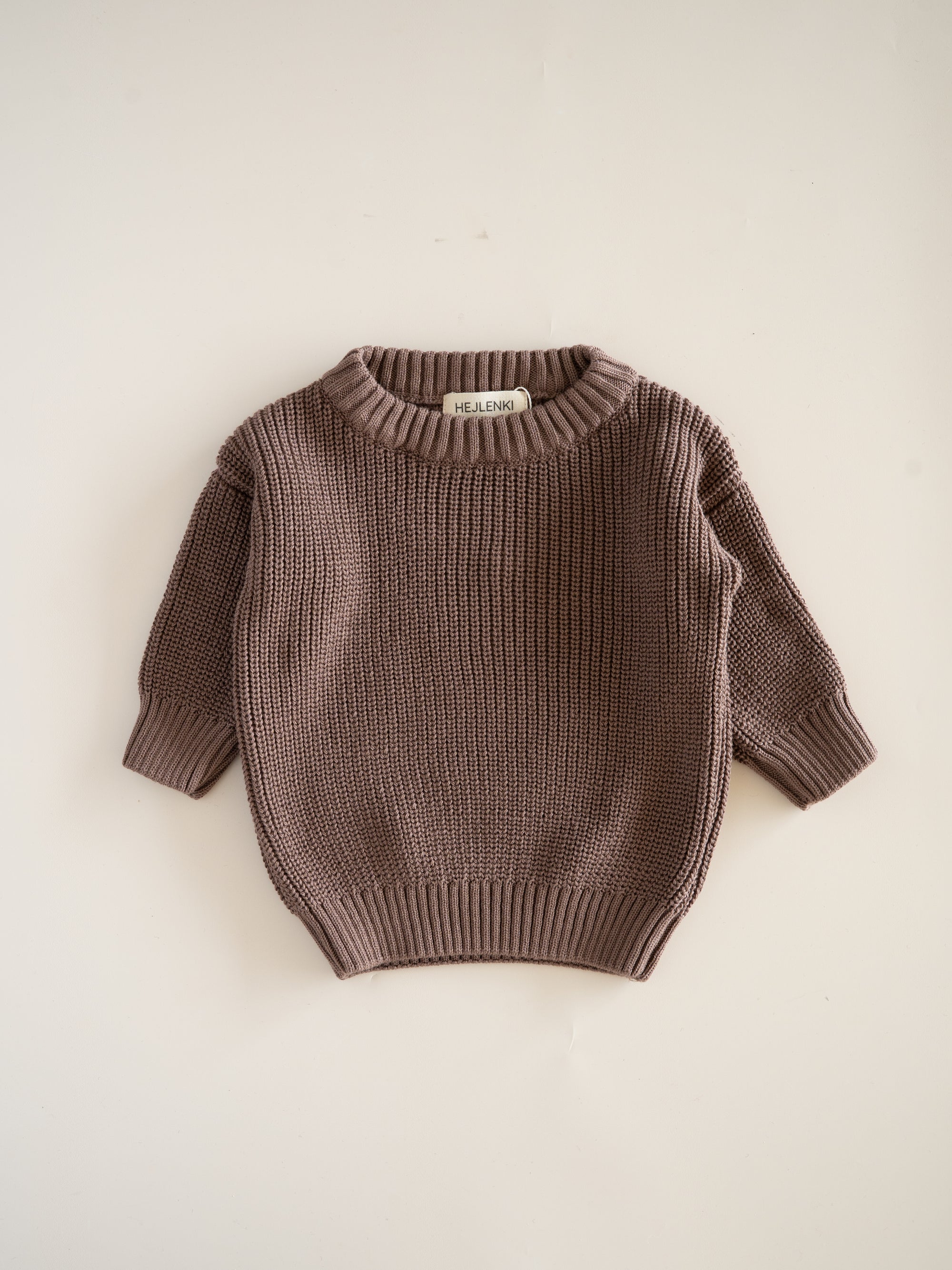 CHUNKY KNIT PULLI HOT COCOA
