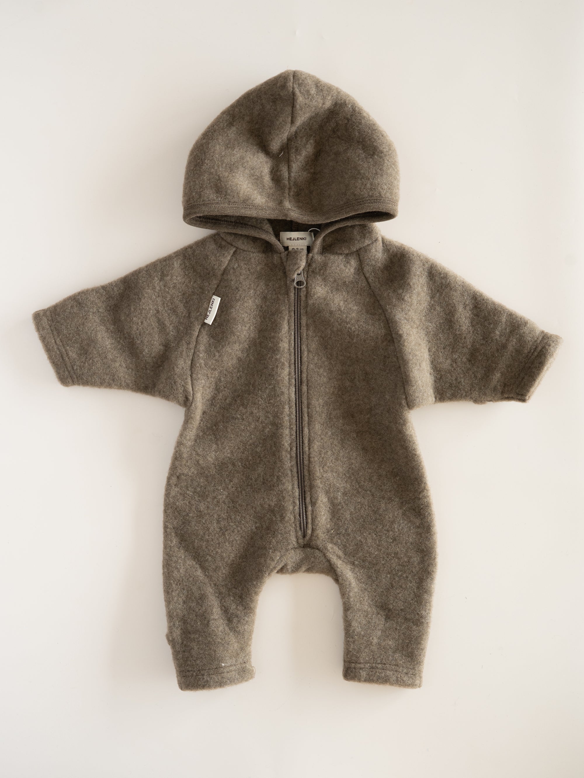 MERINO WOOL FLEECE OVERALL HAZEL