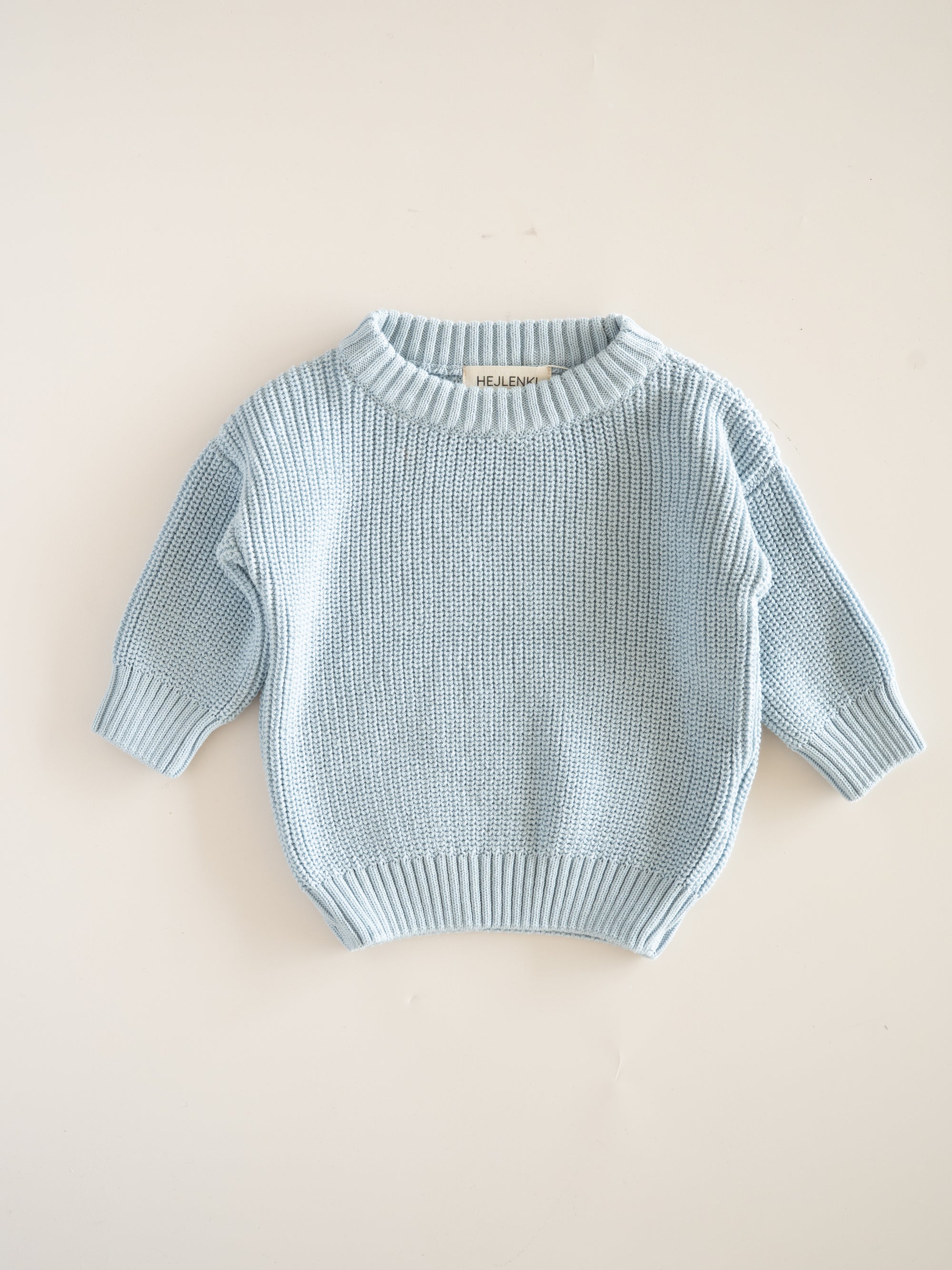 CHUNKY KNIT PULLI ICE MELT