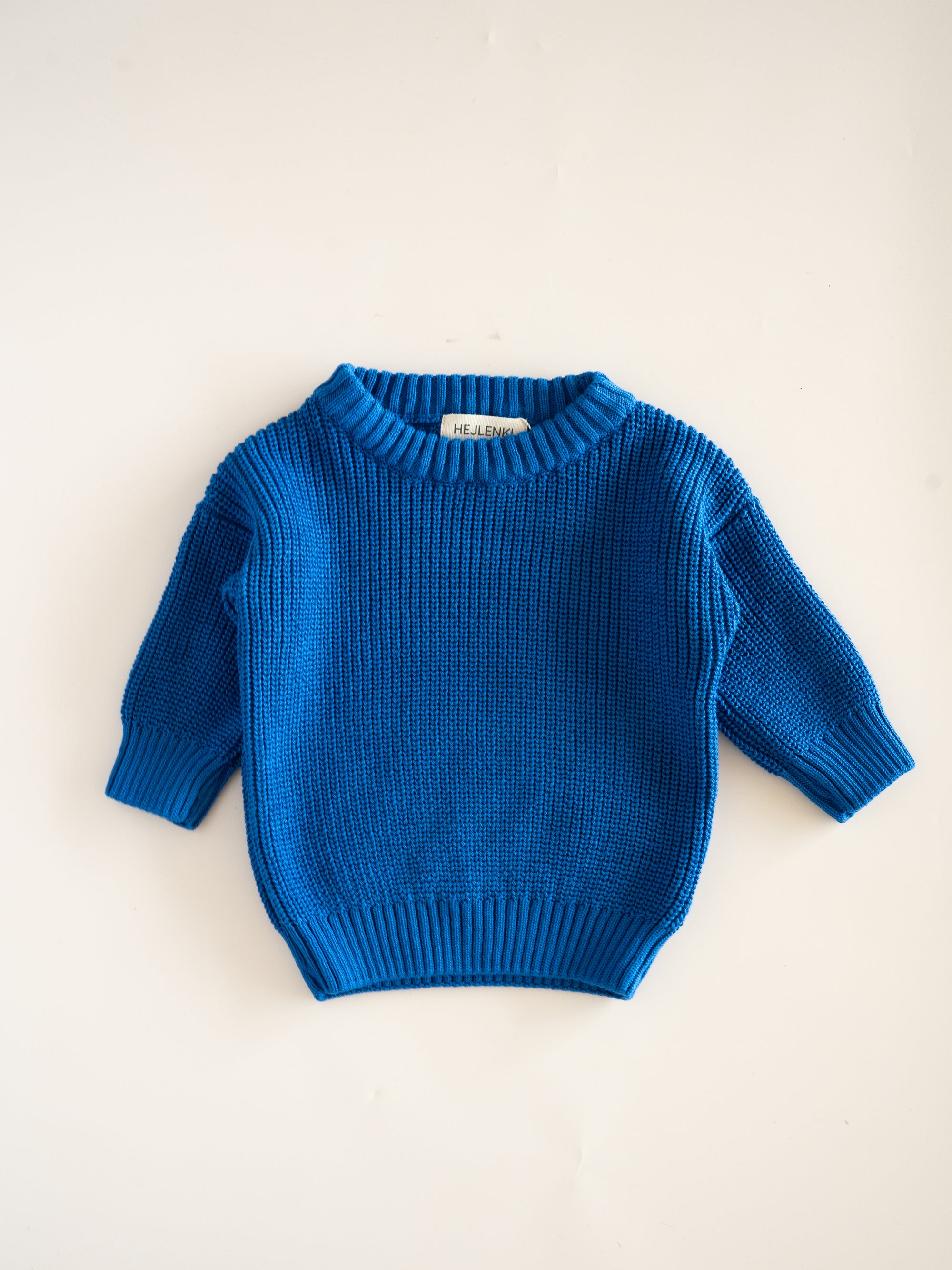 CHUNKY KNIT PULLI NORDIC BLUE