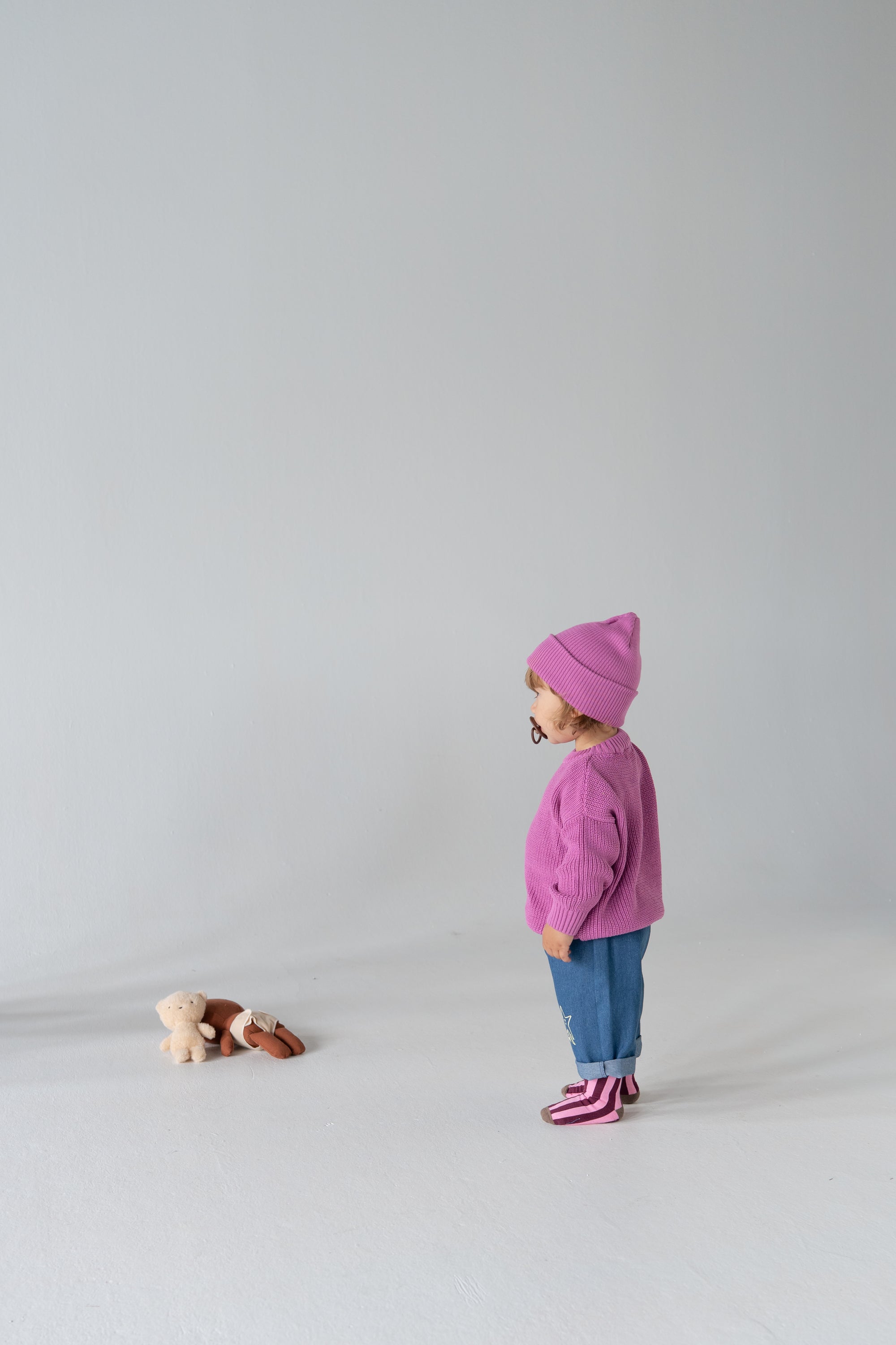 CHUNKY KNIT PULLI WINTER BLOOM