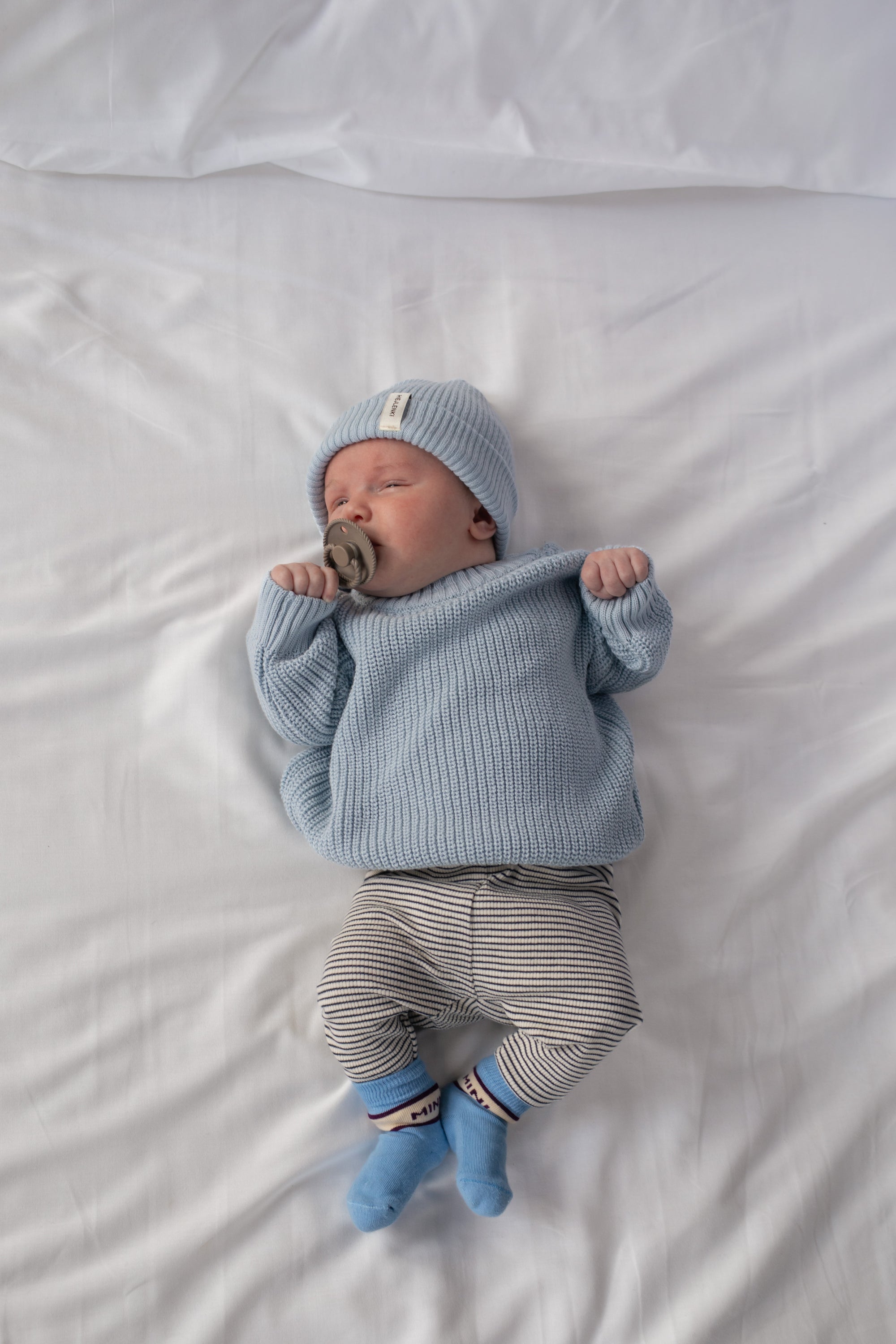 CHUNKY KNIT PULLI ICE MELT