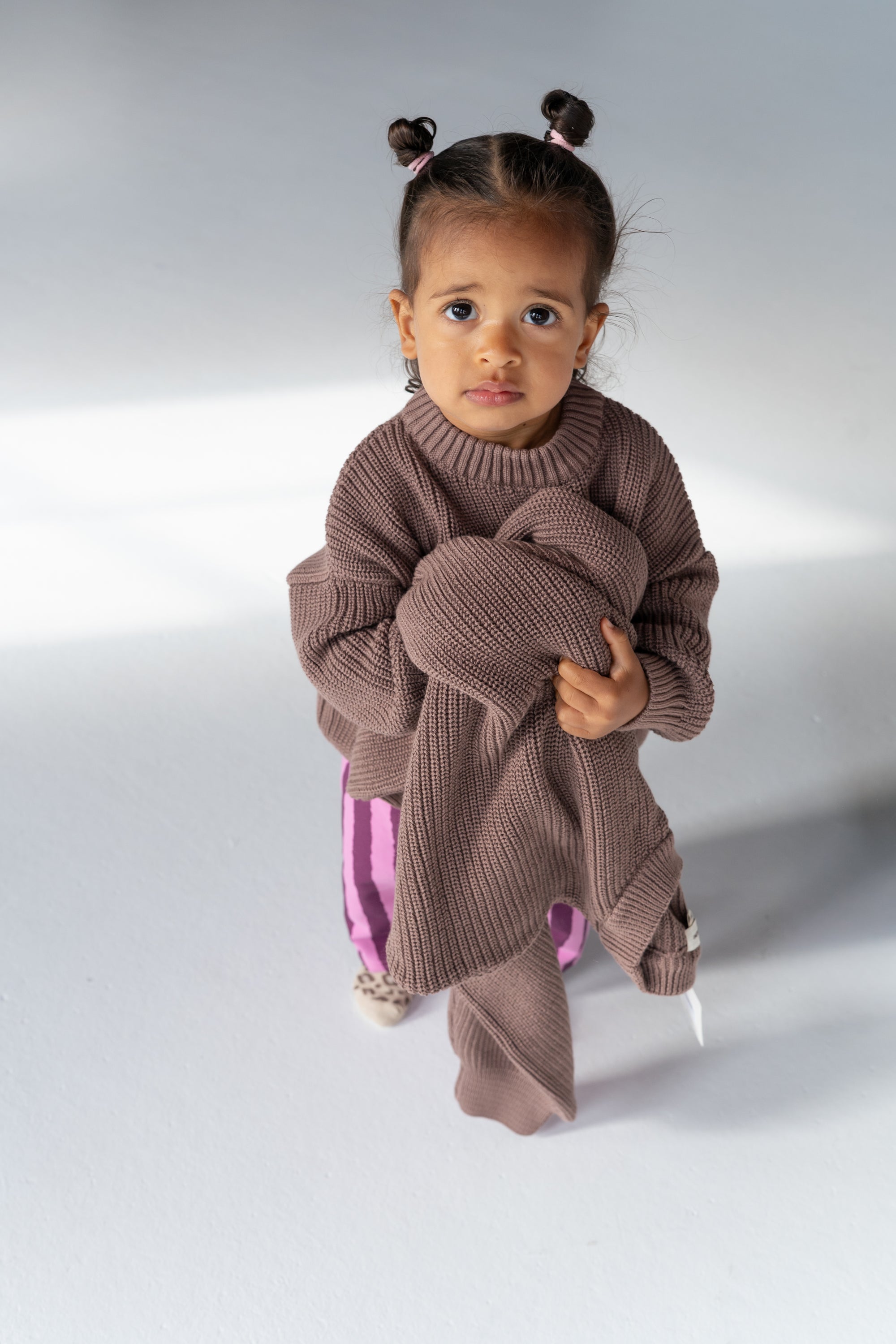CHUNKY KNIT PULLI HOT COCOA