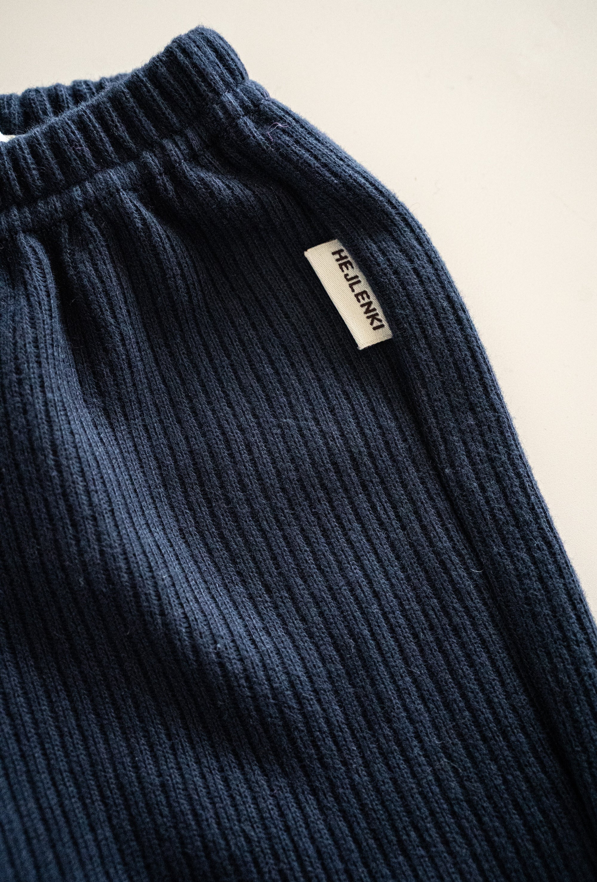 KNIT PANTS MIDNIGHT