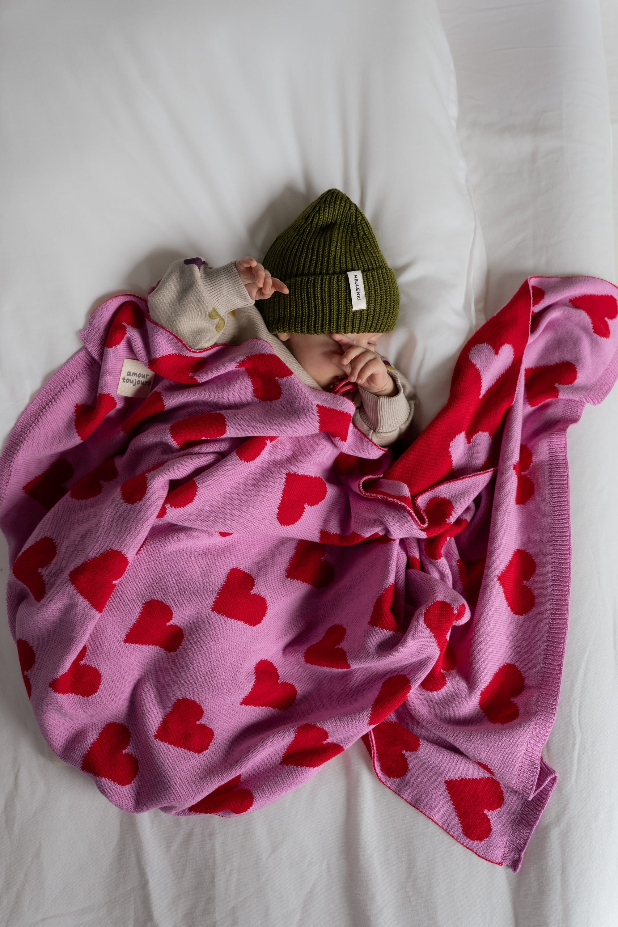 KNIT BLANKET AMORE