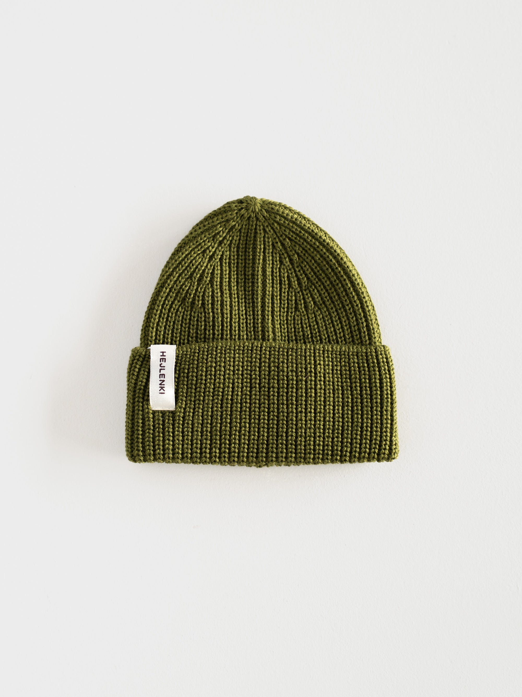 MERINO KNIT BEANIE OLIVE