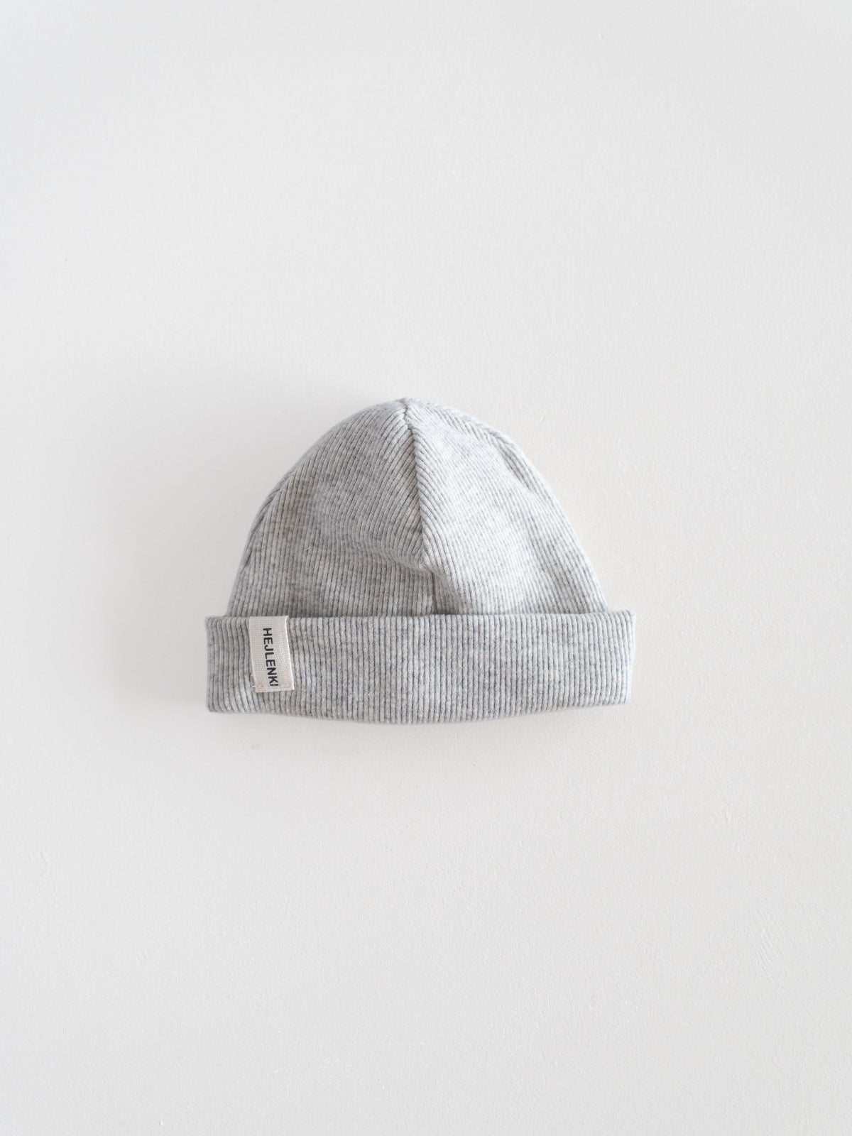 SOFT RIB BEANIE GREY