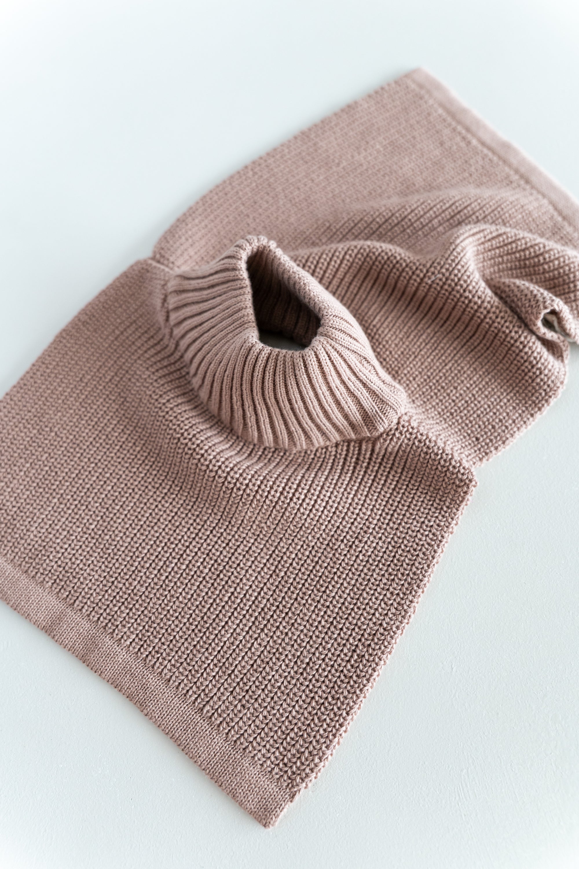 KNIT NECKWARMER NOUGAT