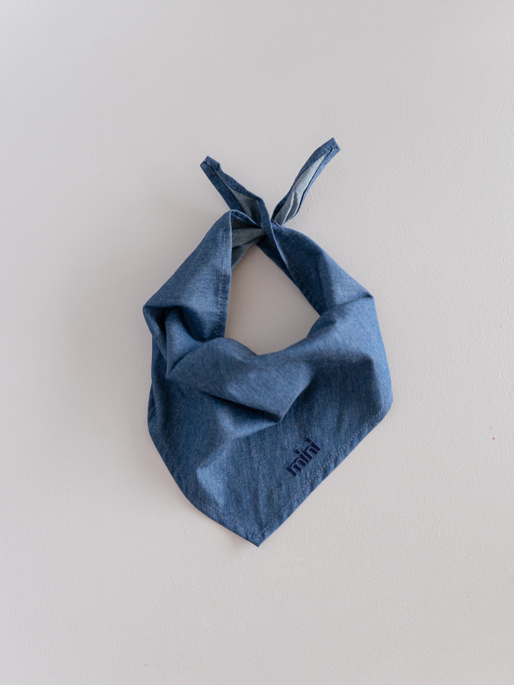 DENIM BANDANA SCARF MINI