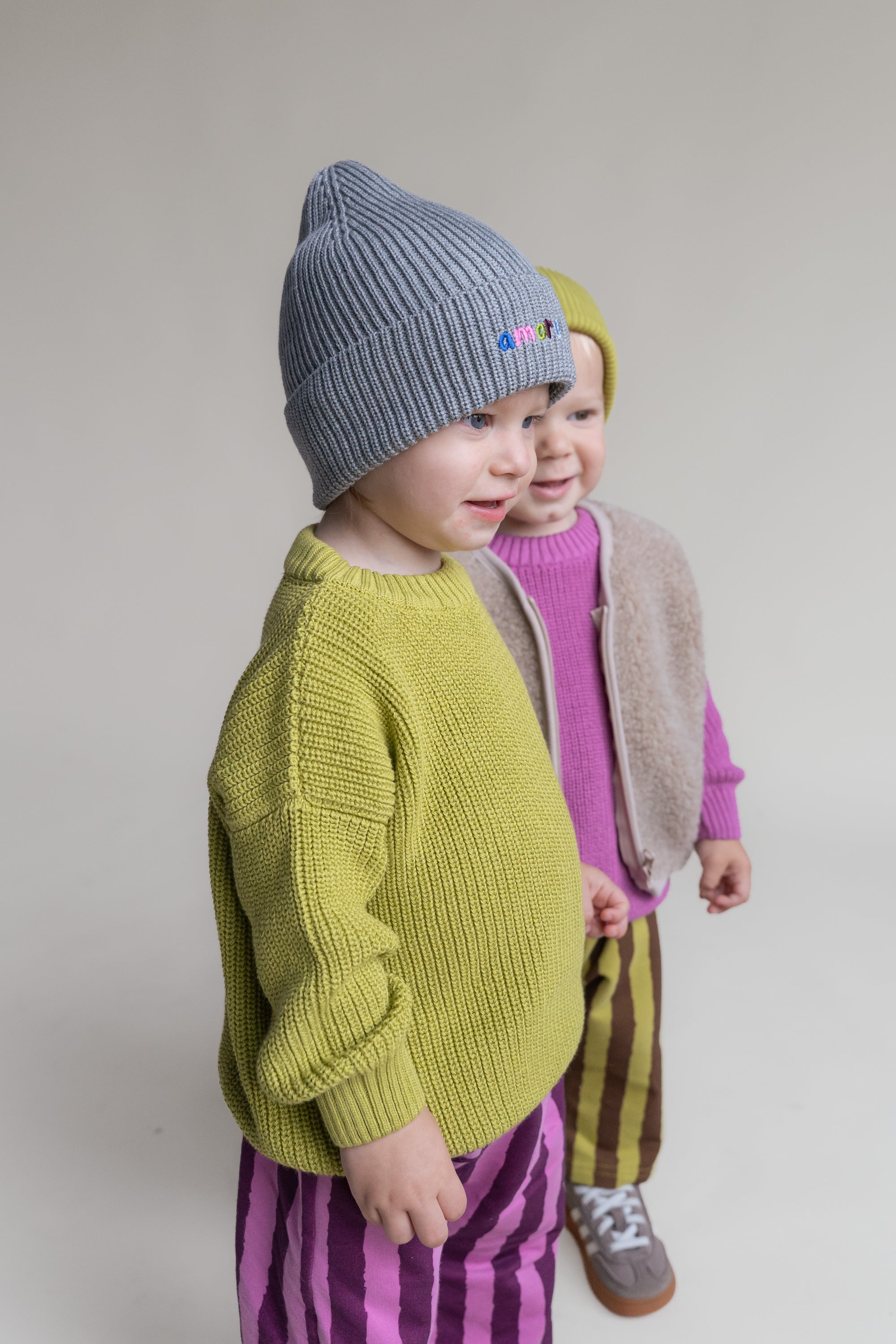 MERINO KNIT BEANIE AMORE