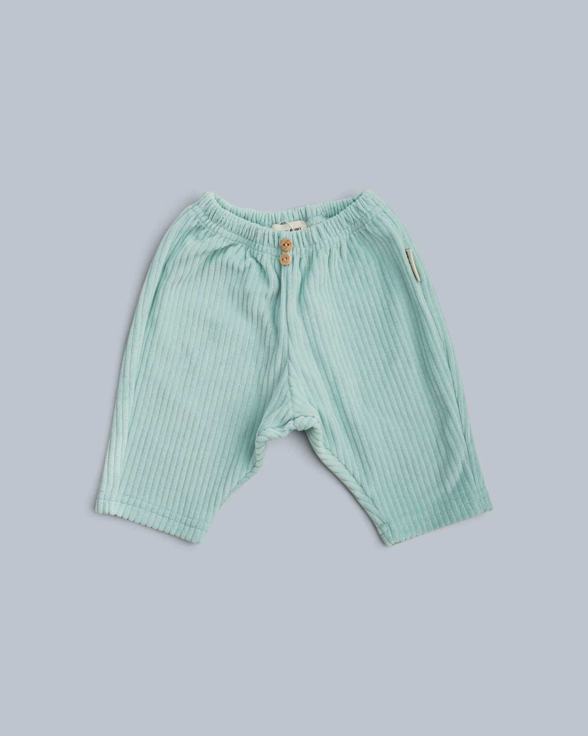SOFT CORDUROY PANTS GLACIER