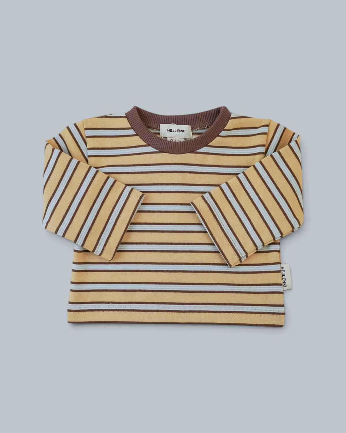 OVERSIZE LONGSLEEVE STRIPED HONEY