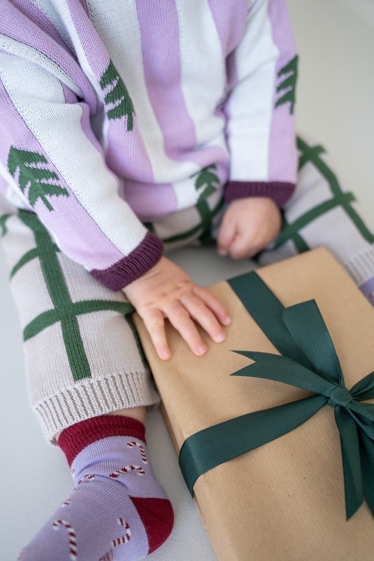 CHRISTMAS TREES KNIT PULLI