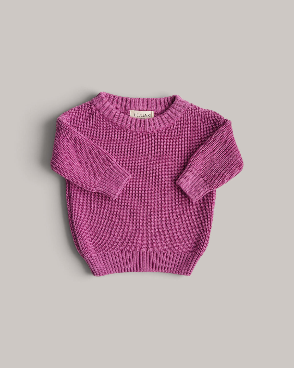 CHUNKY KNIT PULLI WINTER BLOOM