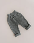 MERINO WOOL KNIT LEGGINGS SLATE